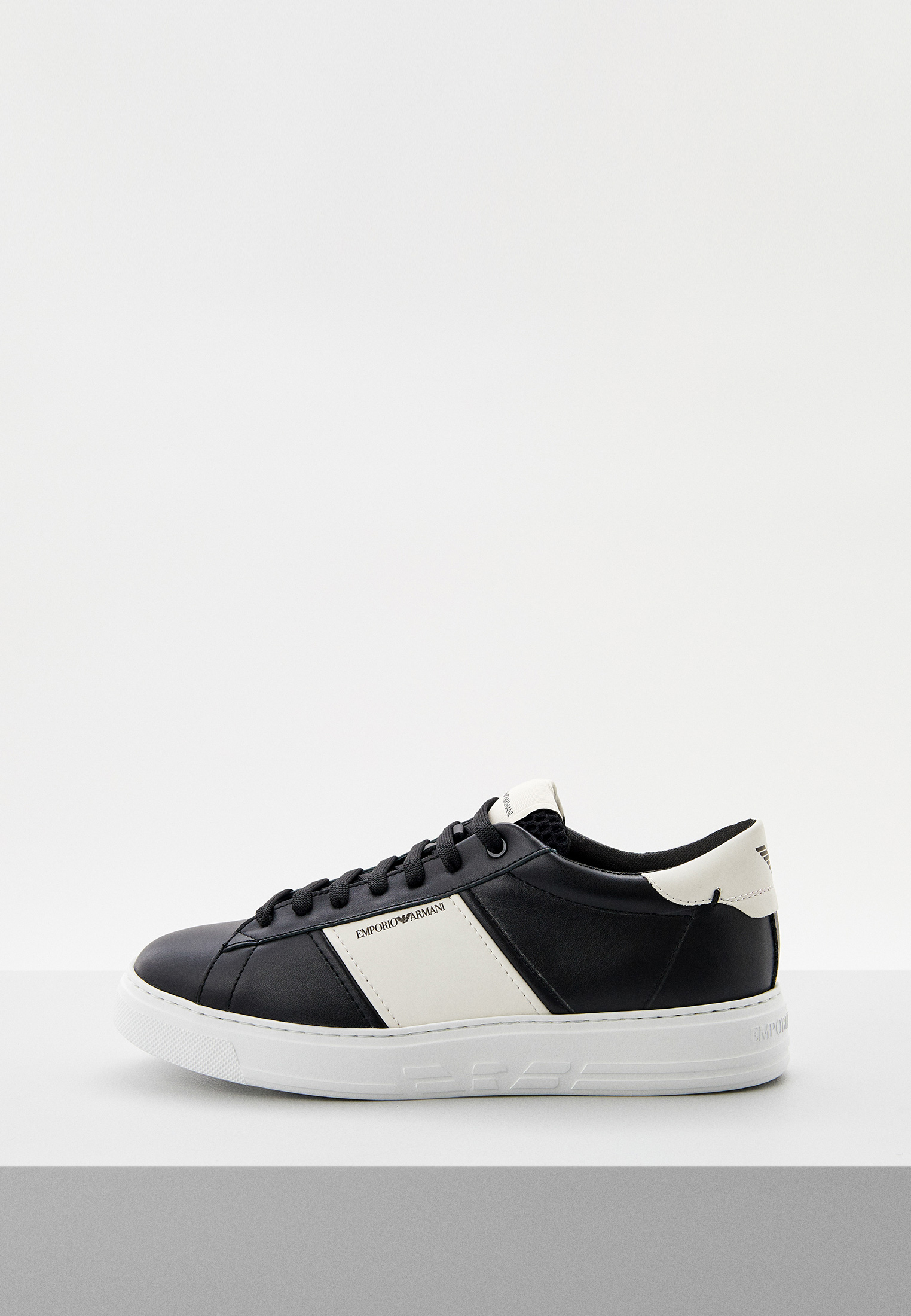 Кеды Emporio Armani, цвет: черный, RTLACM022101 — купить в интернет ...