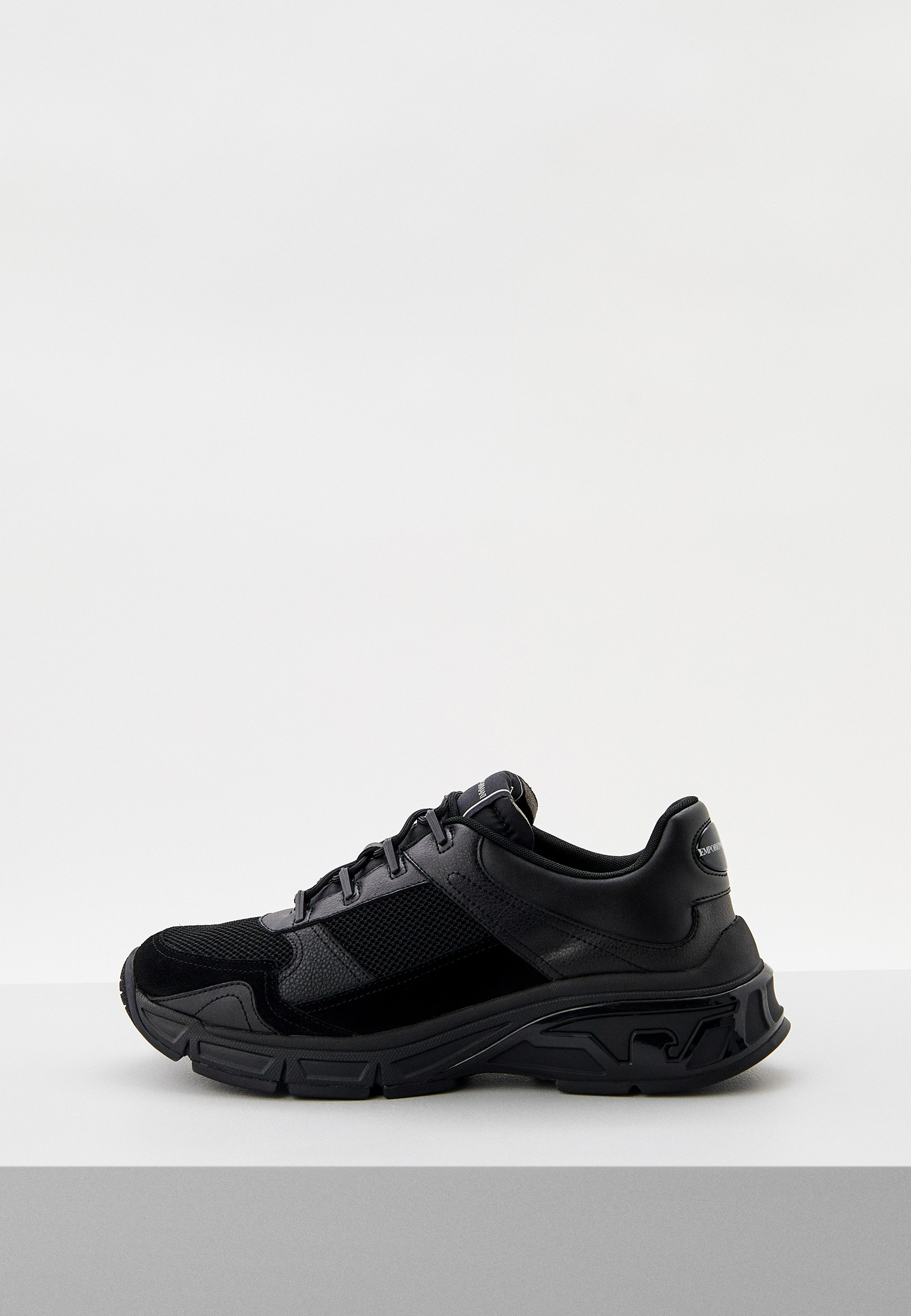 Кроссовки Emporio Armani, цвет: черный, RTLACM022401 — купить в ...