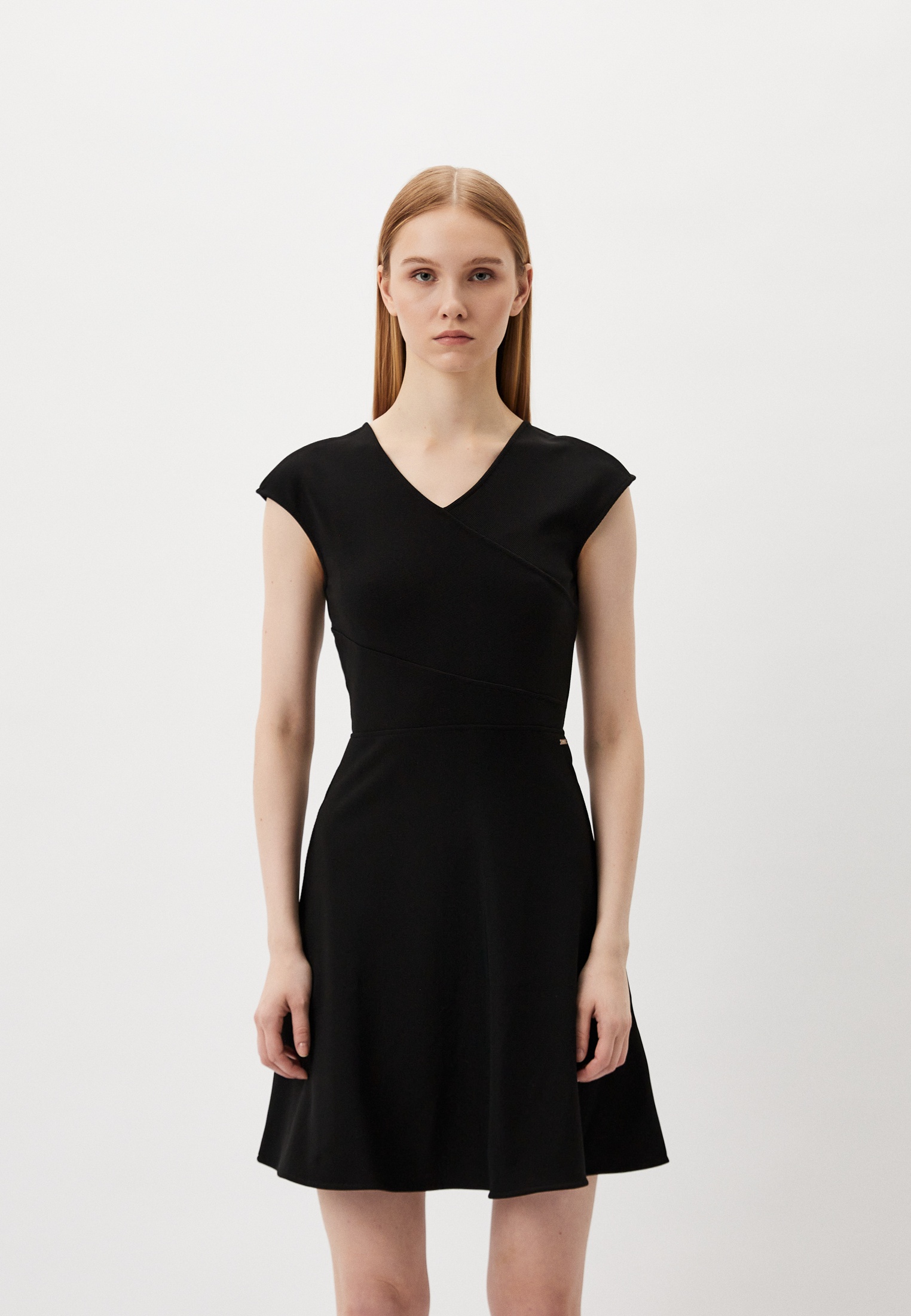 Платье Armani Exchange, цвет: черный, RTLACM117702 — купить в интернет ...