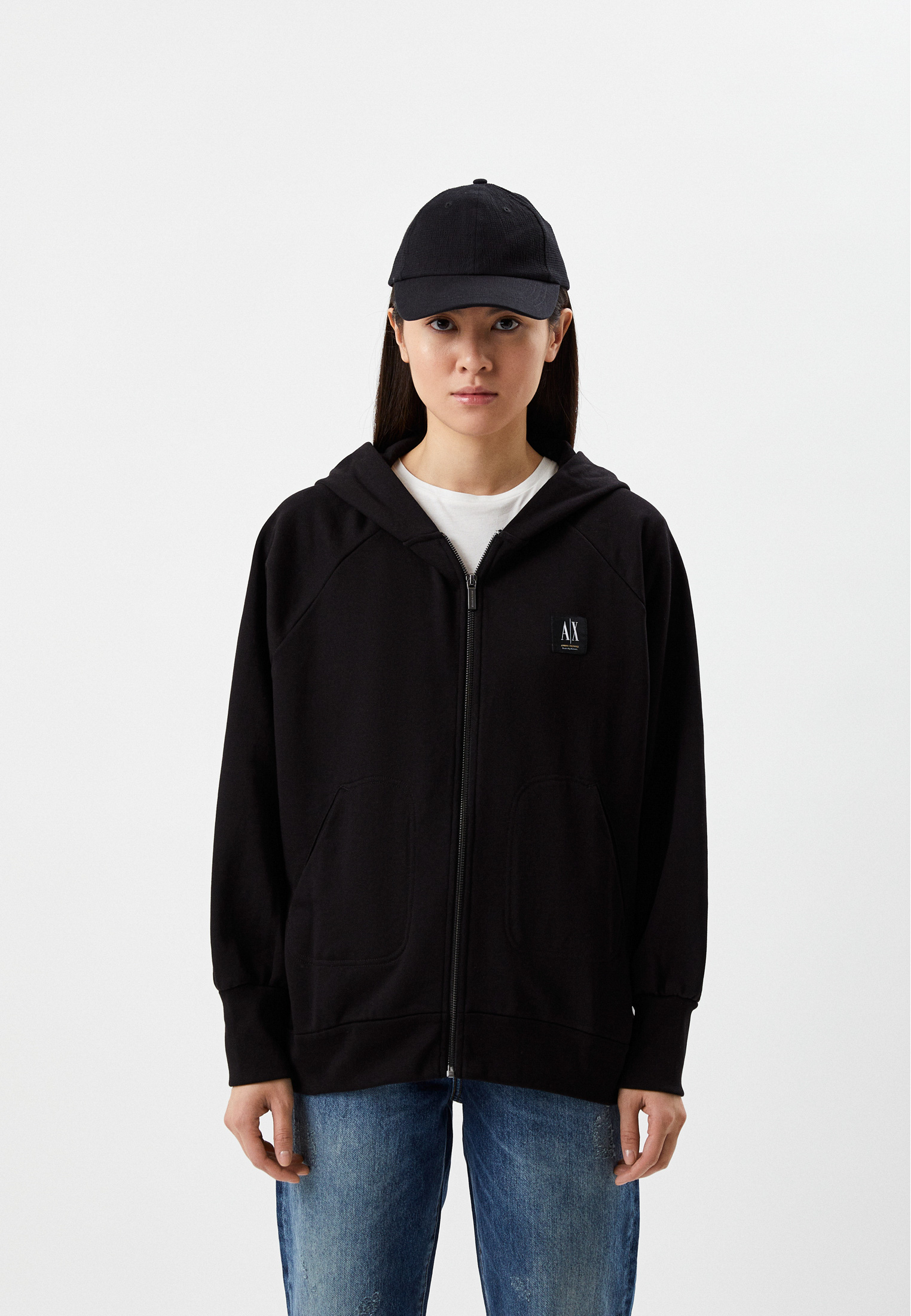 Толстовка Armani Exchange, цвет: черный, RTLACM117801 — купить в ...