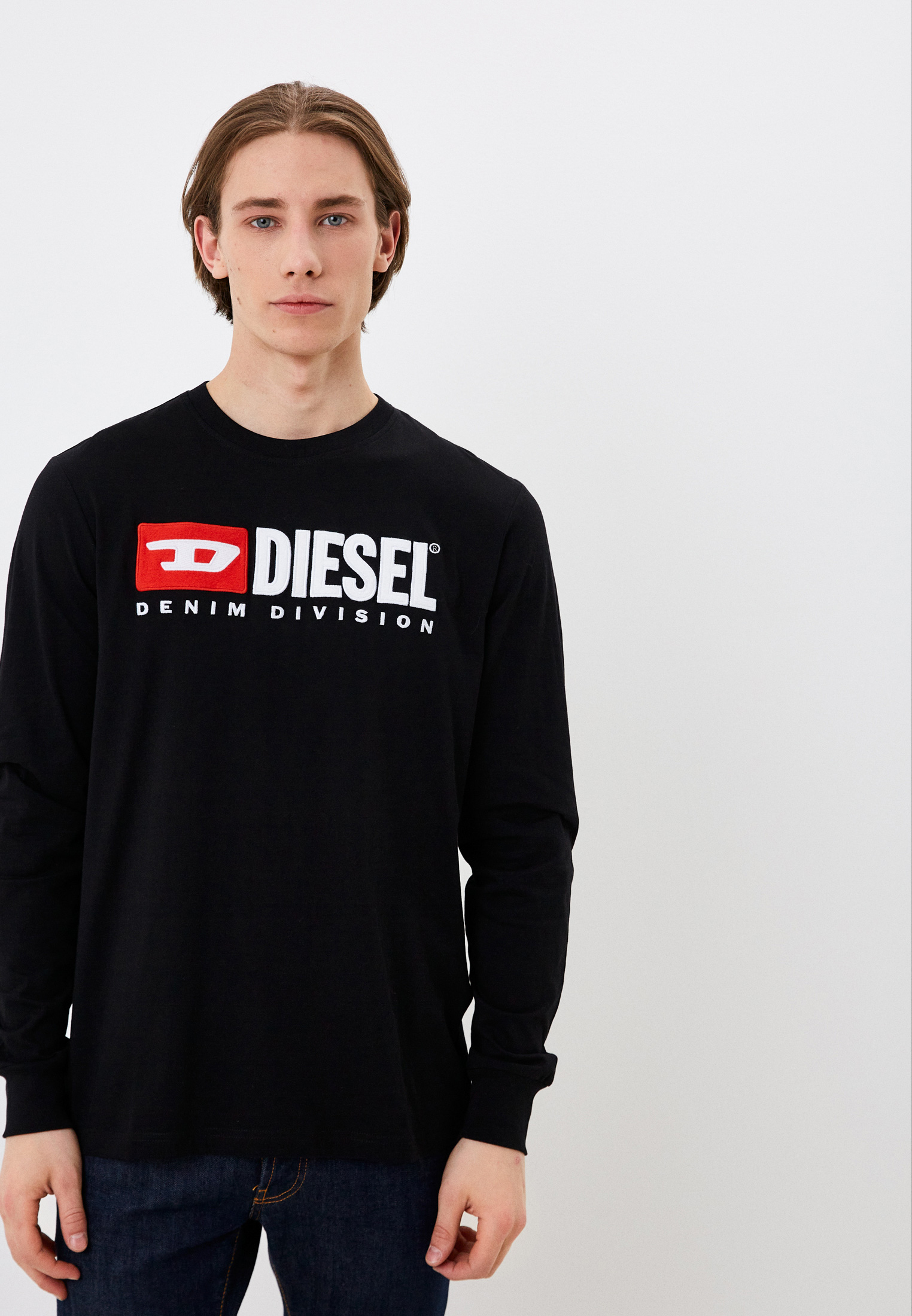 Лонгслив Diesel, цвет: черный, RTLACM212601 — купить в интернет ...