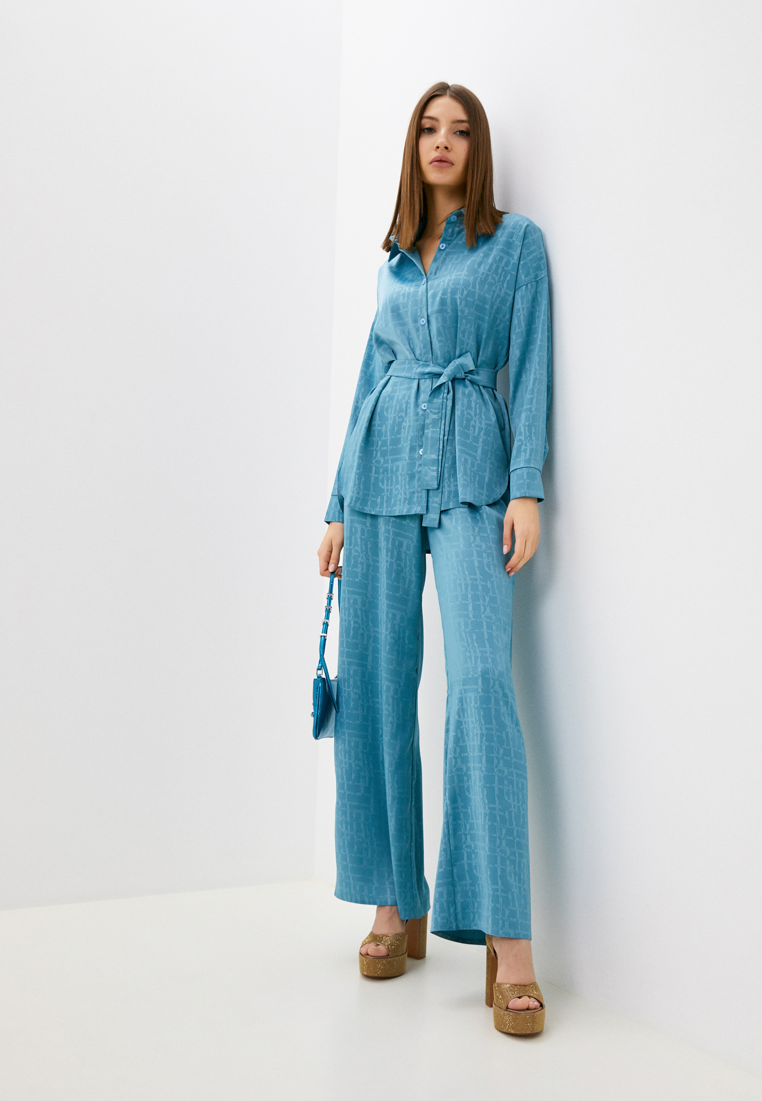 Костюм Chic de Femme, цвет: бирюзовый, RTLACM361501 — купить в интернет ...