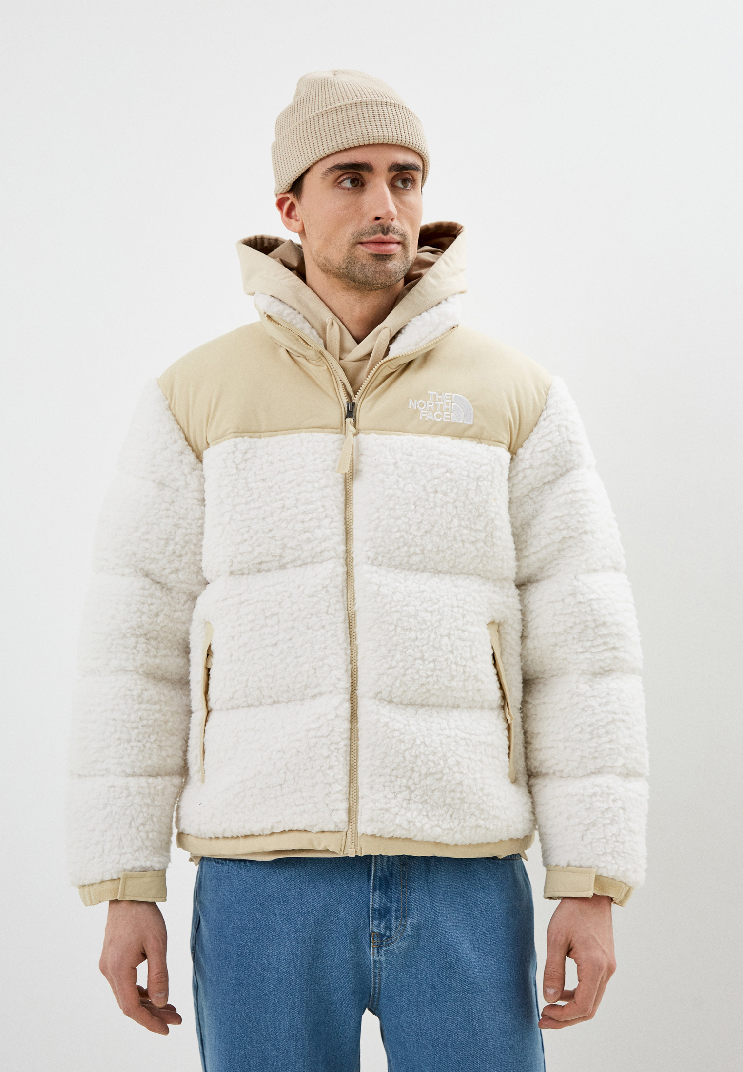 Northface sherpa hoodie new arrivals