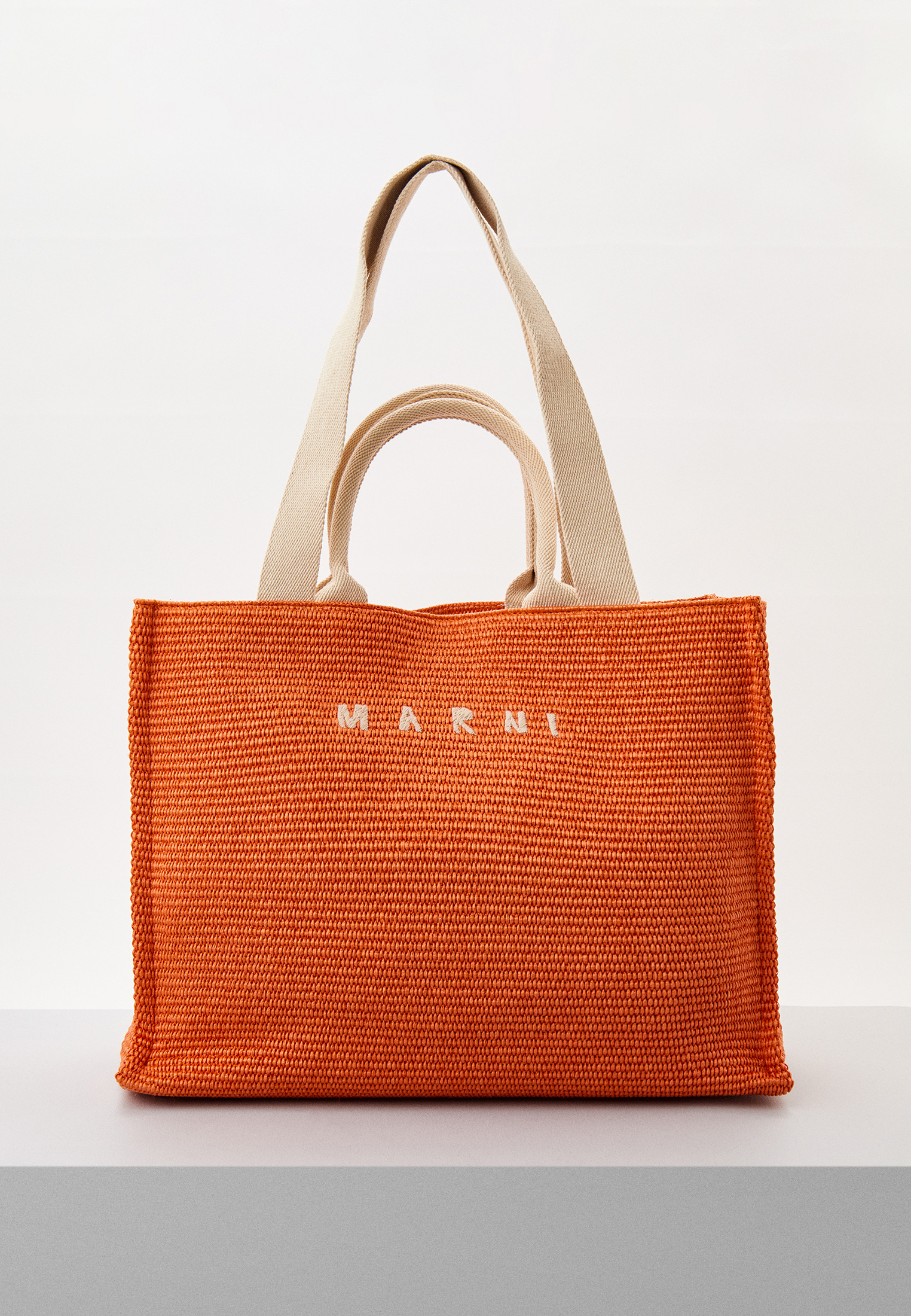 Сумка Marni, цвет: оранжевый, RTLACM387501 — купить в интернет-магазине ...