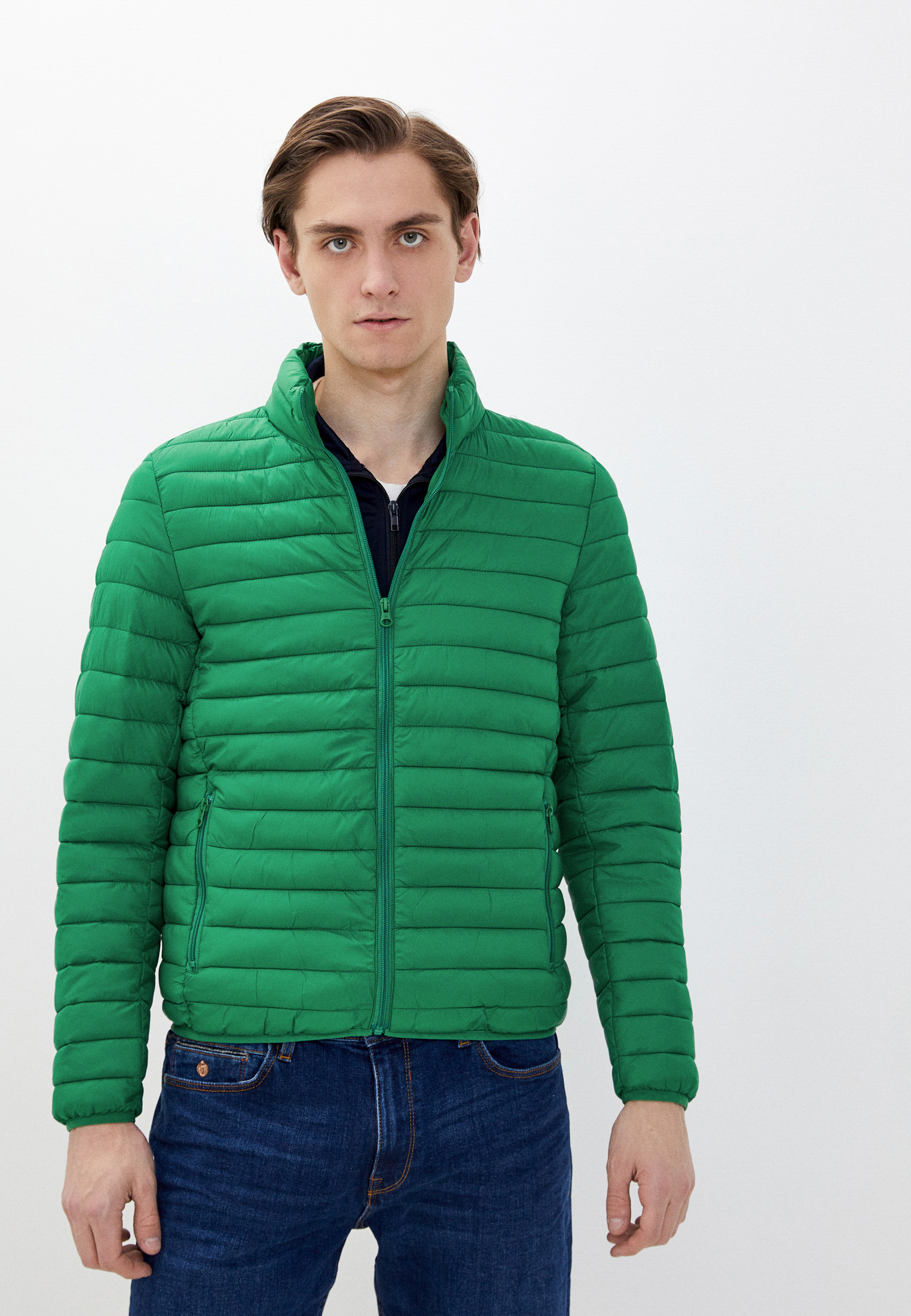 Куртка утепленная United Colors of Benetton, цвет: зеленый ...