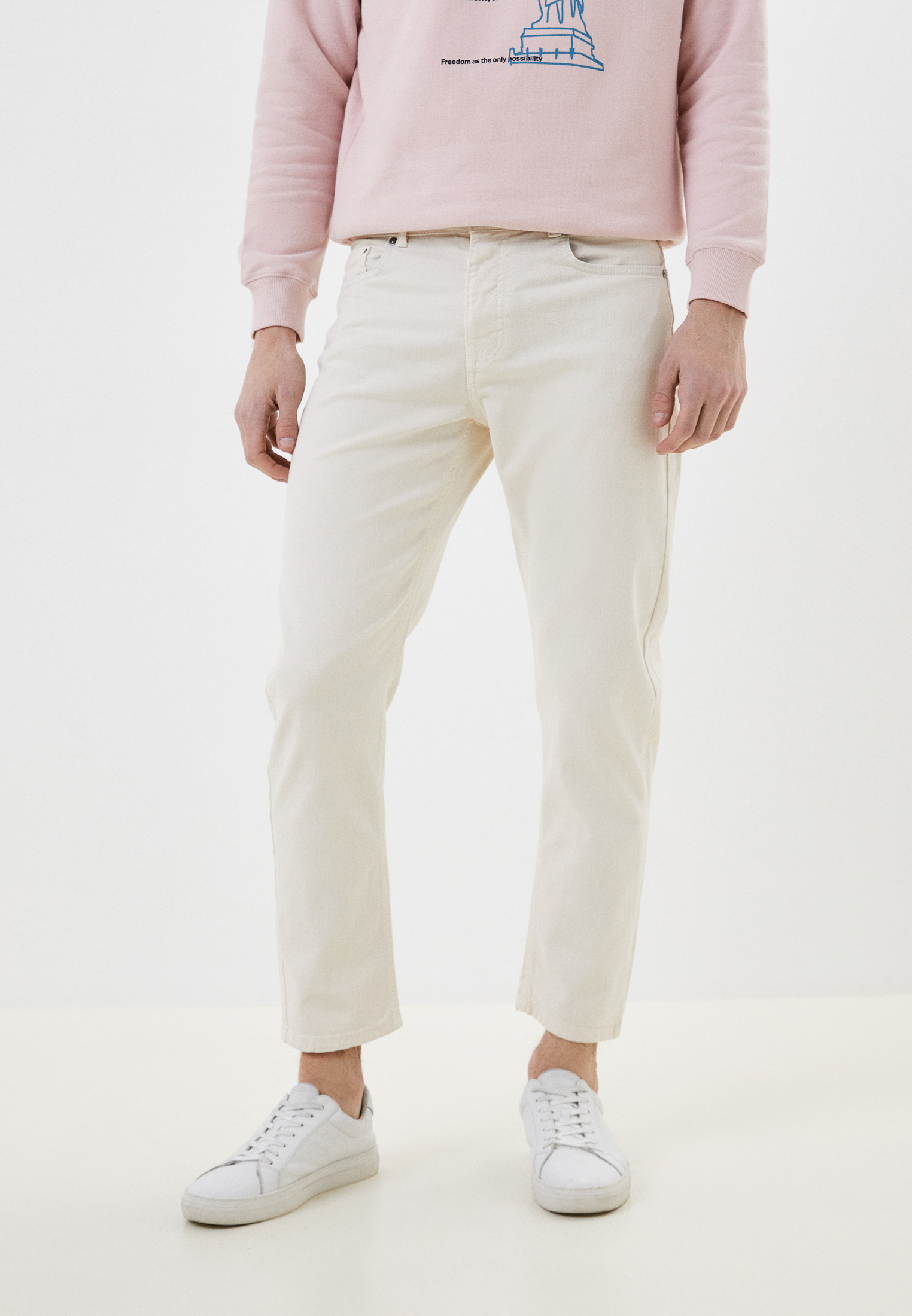 Джинсы United Colors of Benetton, цвет: бежевый, RTLACM419801 — купить ...