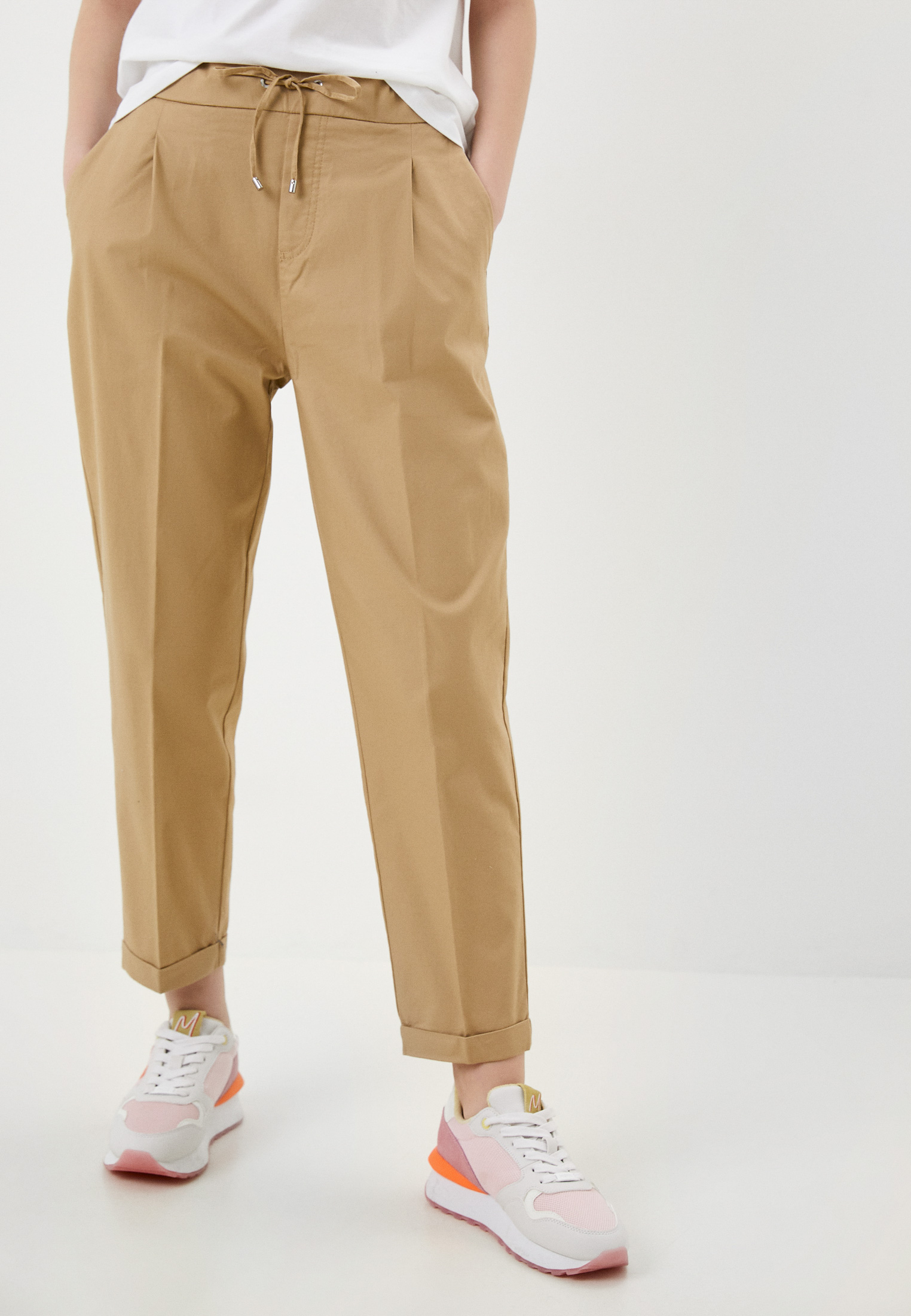 Брюки United Colors of Benetton, цвет: бежевый, RTLACM420301 — купить в ...