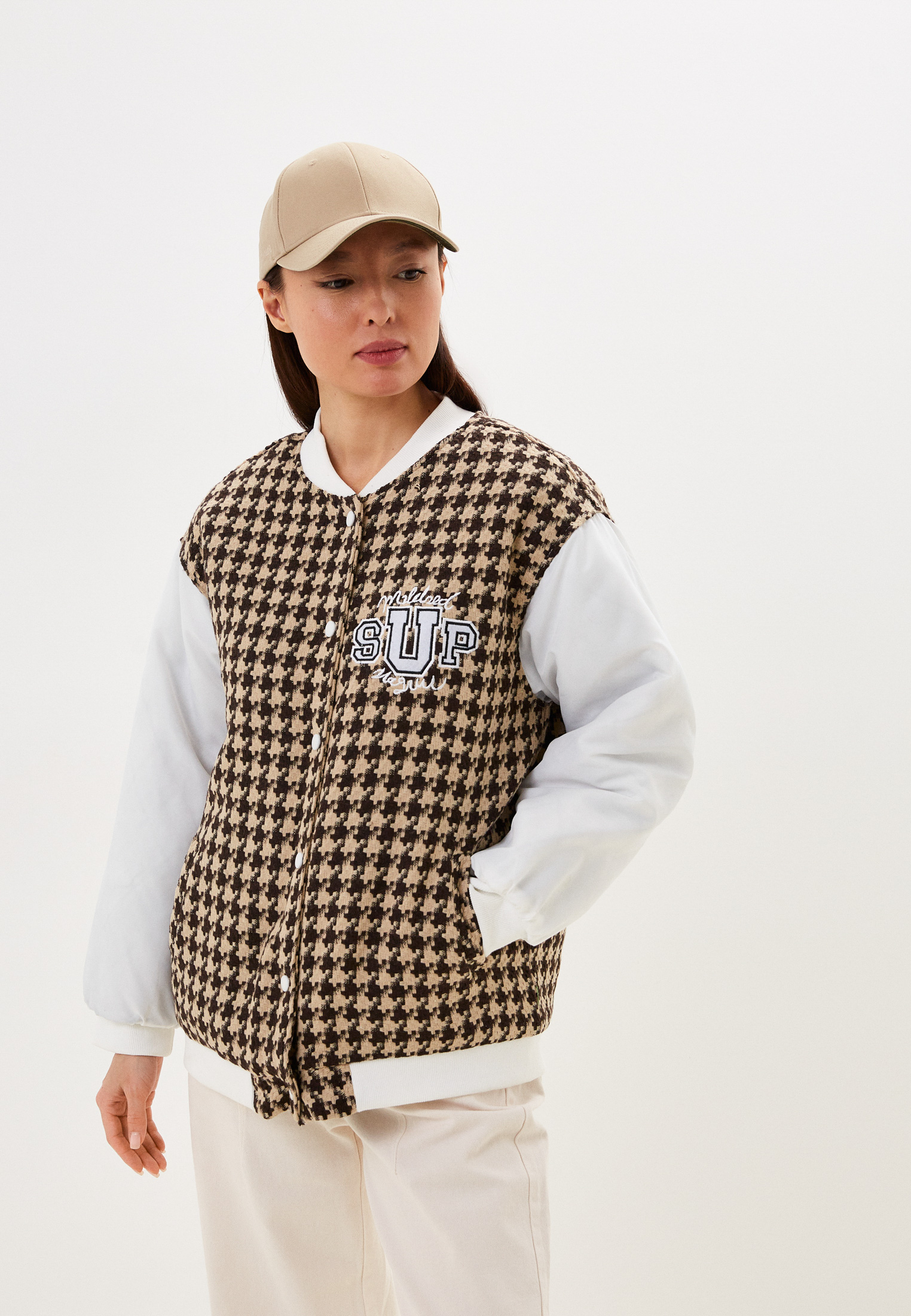 Куртка утепленная Moda Sincera, цвет: бежевый, RTLACM427401 — купить в ...