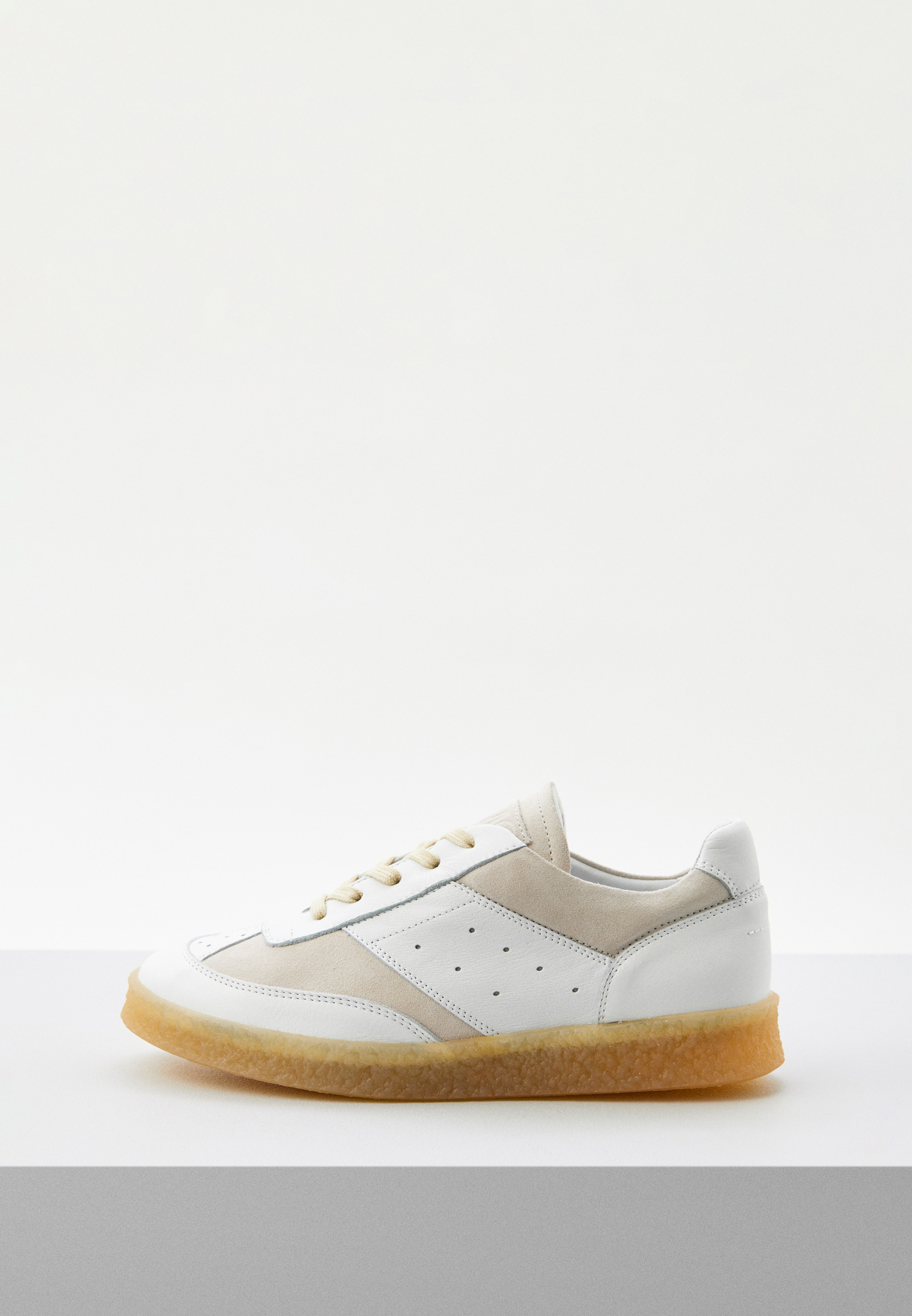 Кеды MM6 Maison Margiela, цвет: бежевый, RTLACM429901 — купить в ...