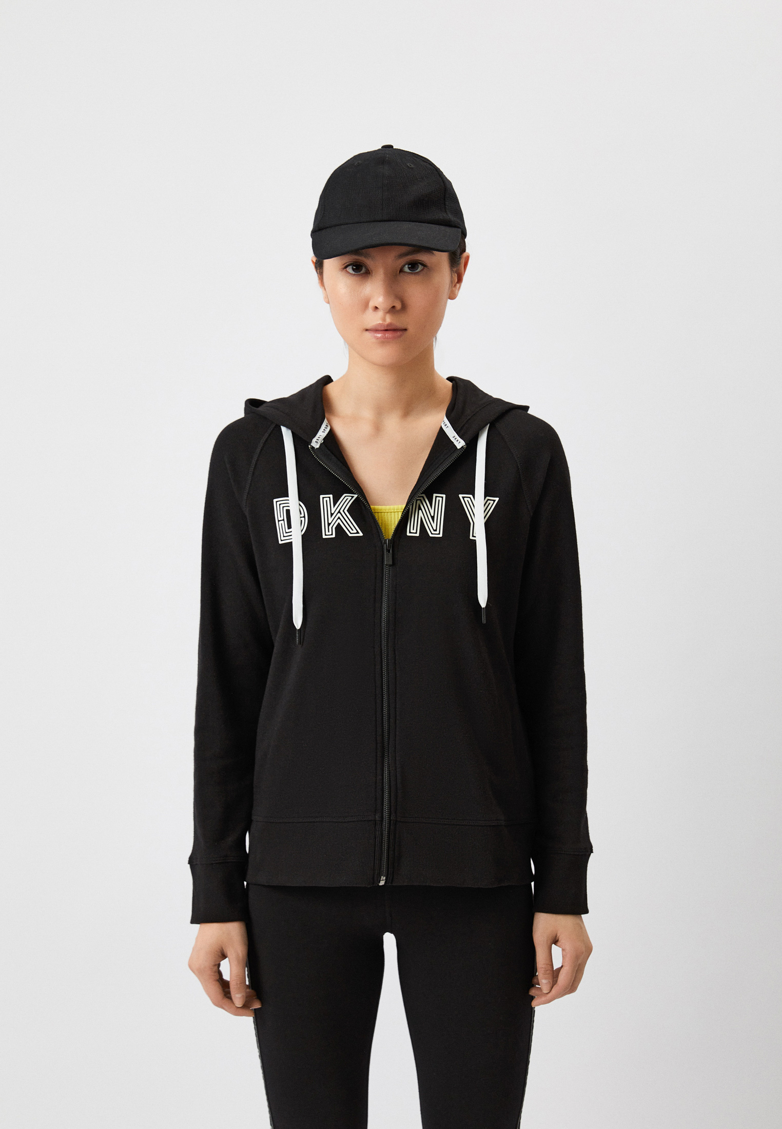 Толстовка DKNY, цвет: черный, RTLACM512701 — купить в интернет-магазине ...