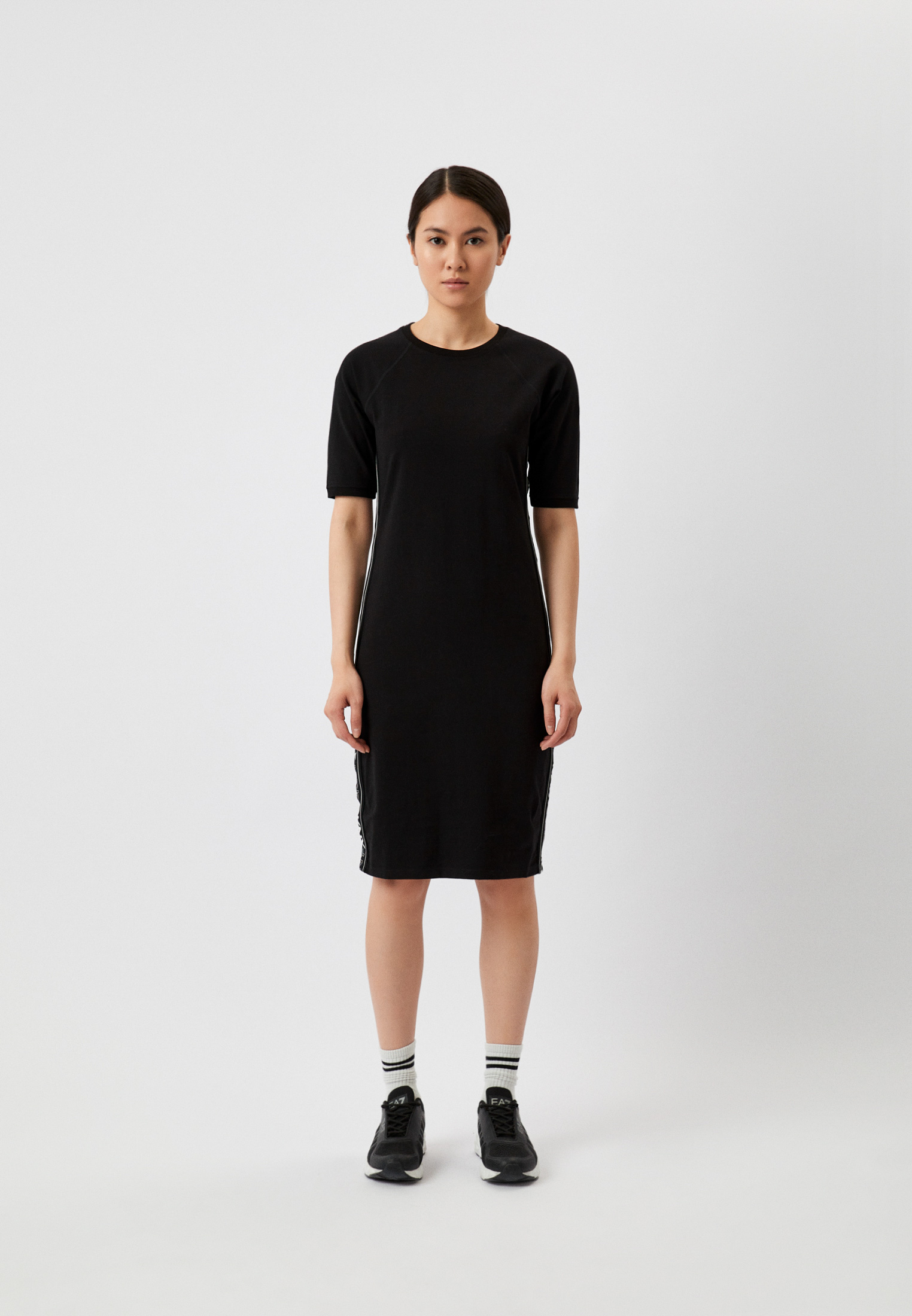 Платье DKNY, цвет: черный, RTLACM512901 — купить в интернет-магазине Lamoda