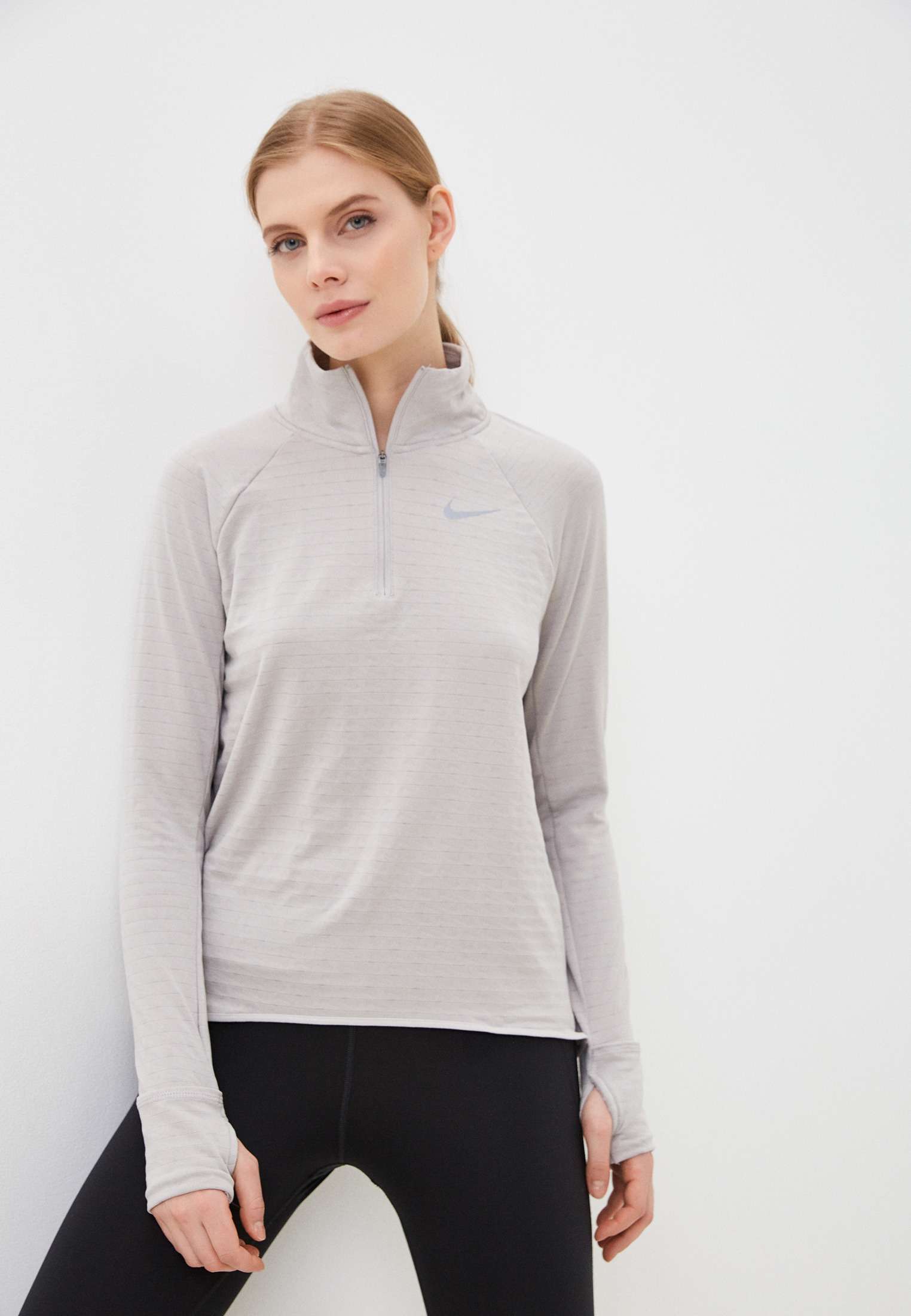Олимпийка Nike W NK TF ELEMENT HZ, цвет: бежевый, RTLACM749001 — купить ...