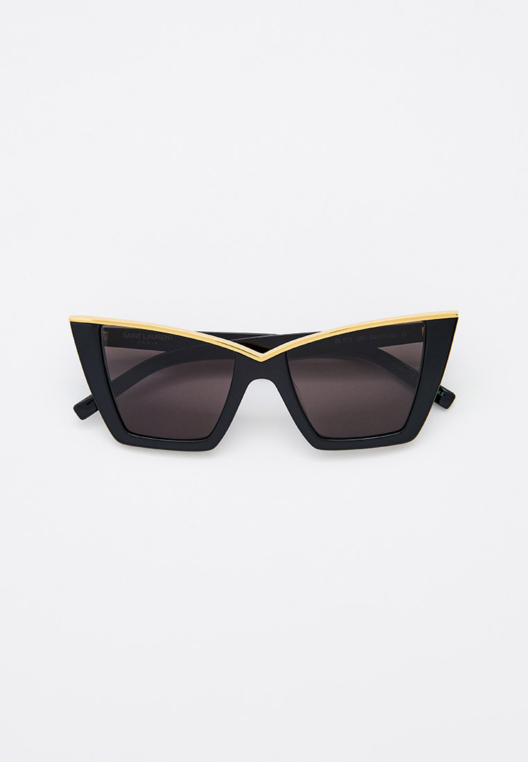 Очки солнцезащитные Saint Laurent SL 570 001, цвет: черный ...