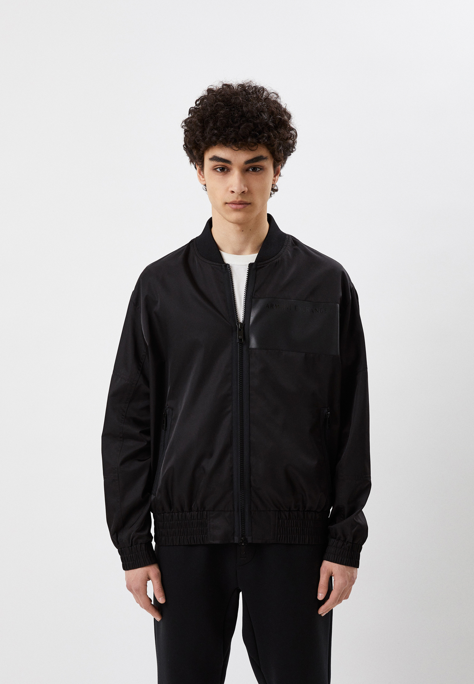 Куртка Armani Exchange, цвет: черный, RTLACN023501 — купить в интернет ...