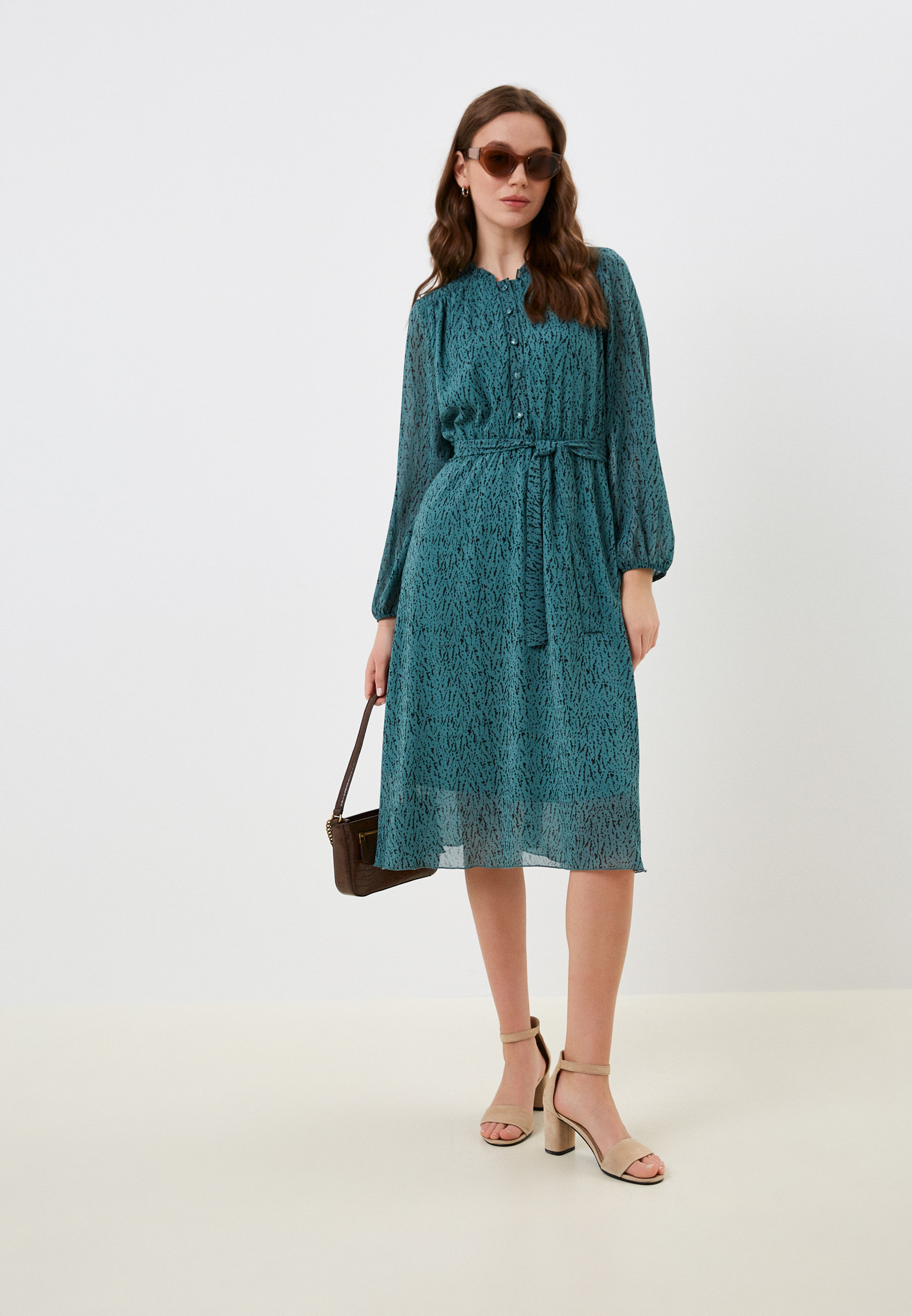 Платье Chic de Femme, цвет: бирюзовый, RTLACN052901 — купить в интернет ...