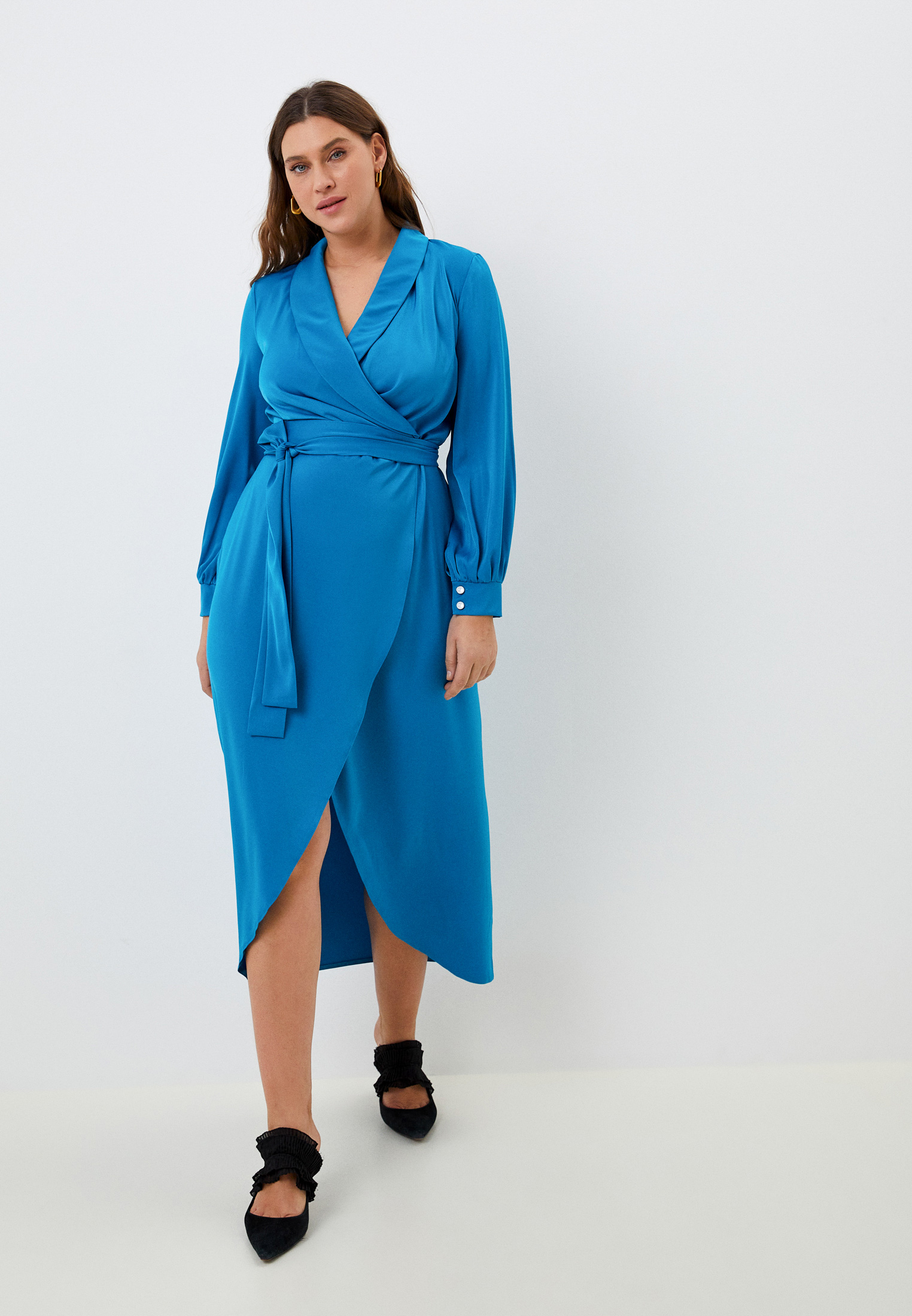 Платье Chic de Femme, цвет: синий, RTLACN054601 — купить в интернет ...