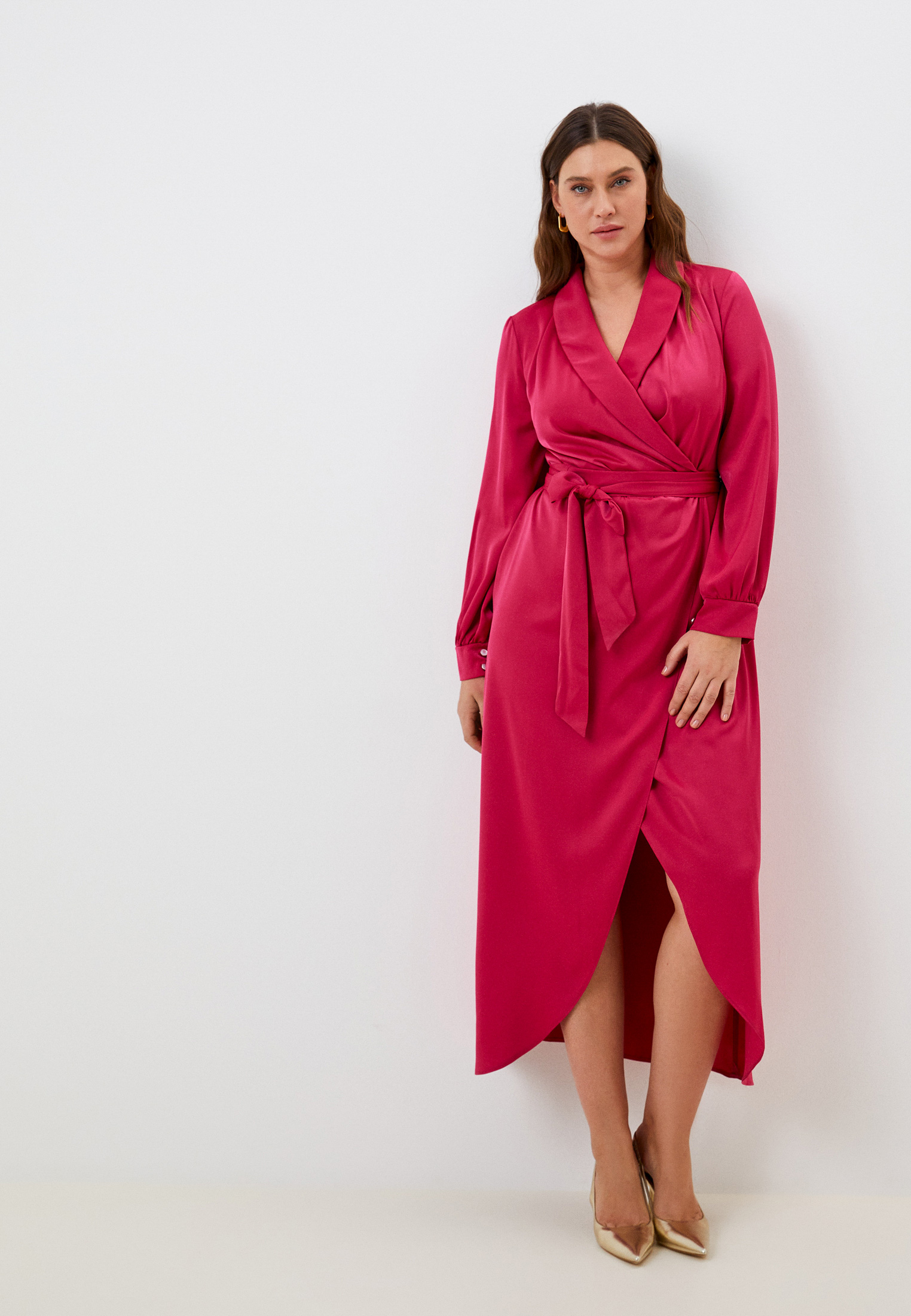Платье Chic de Femme, цвет: розовый, RTLACN054701 — купить в интернет ...