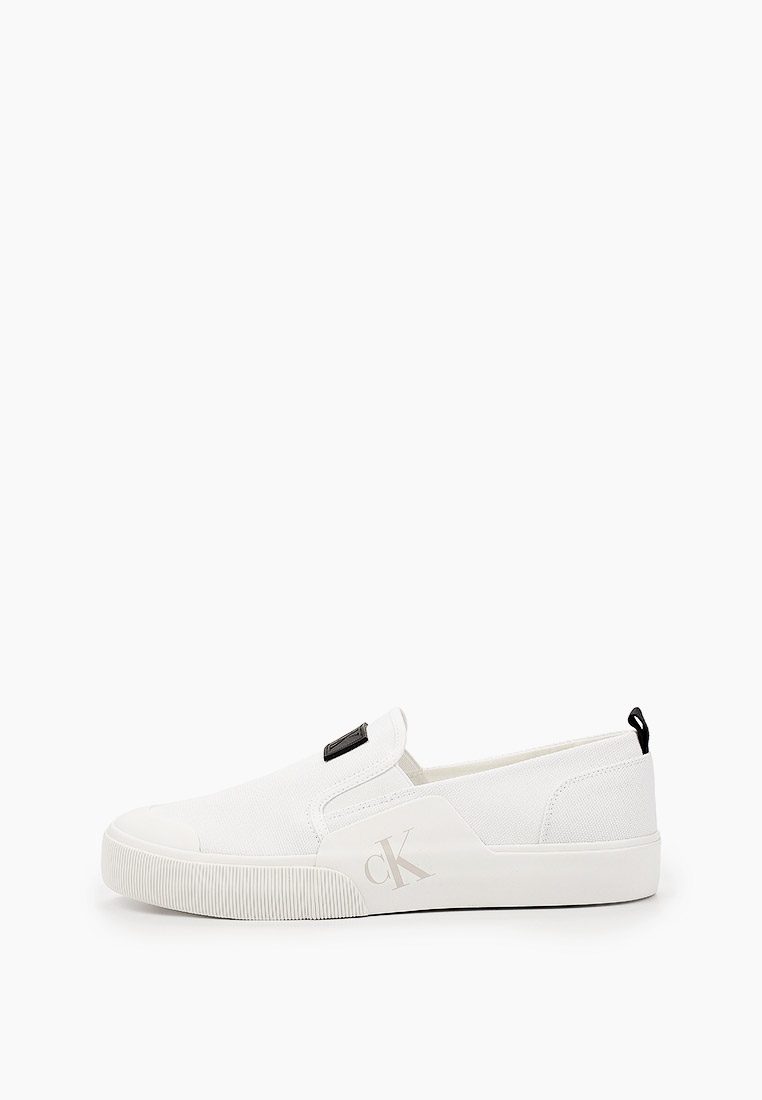 Слипоны Calvin Klein Jeans, цвет: белый, RTLACN145201 — купить в ...