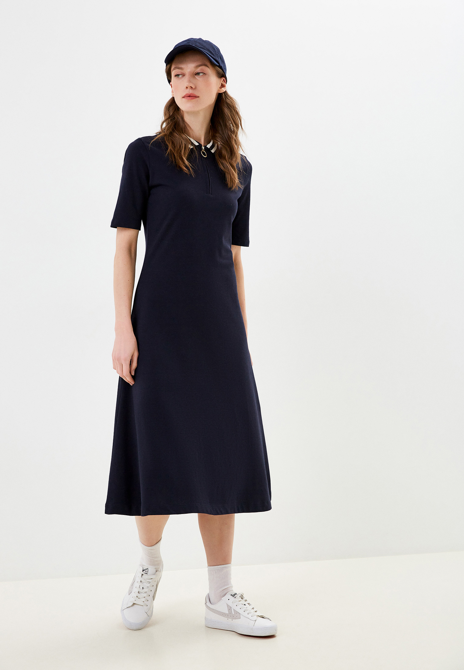 Платье Tommy Hilfiger, цвет: синий, RTLACN222001 — купить в интернет ...