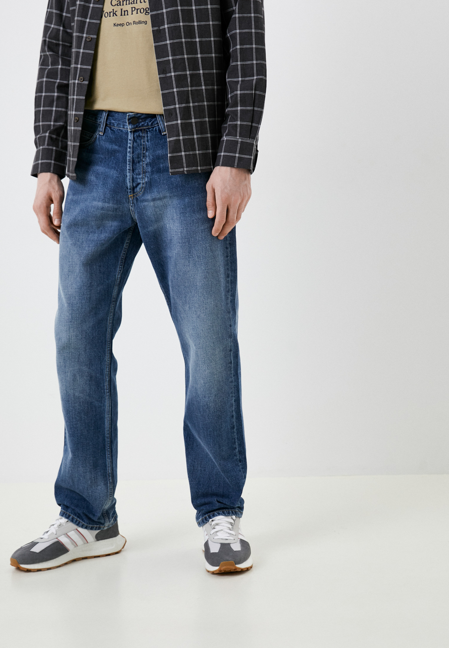 Джинсы Carhartt WIP Marlow, цвет: синий, RTLACN385101 — купить в ...
