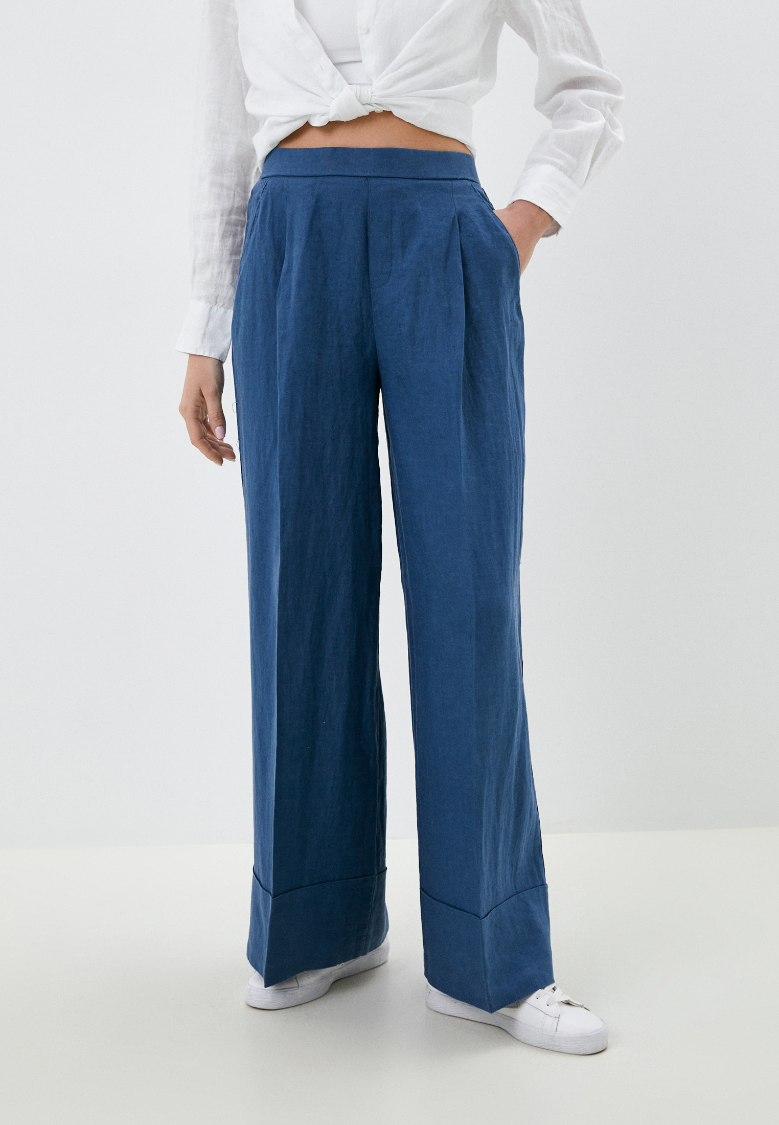 Брюки United Colors of Benetton, цвет: синий, RTLACN578501 — купить в ...