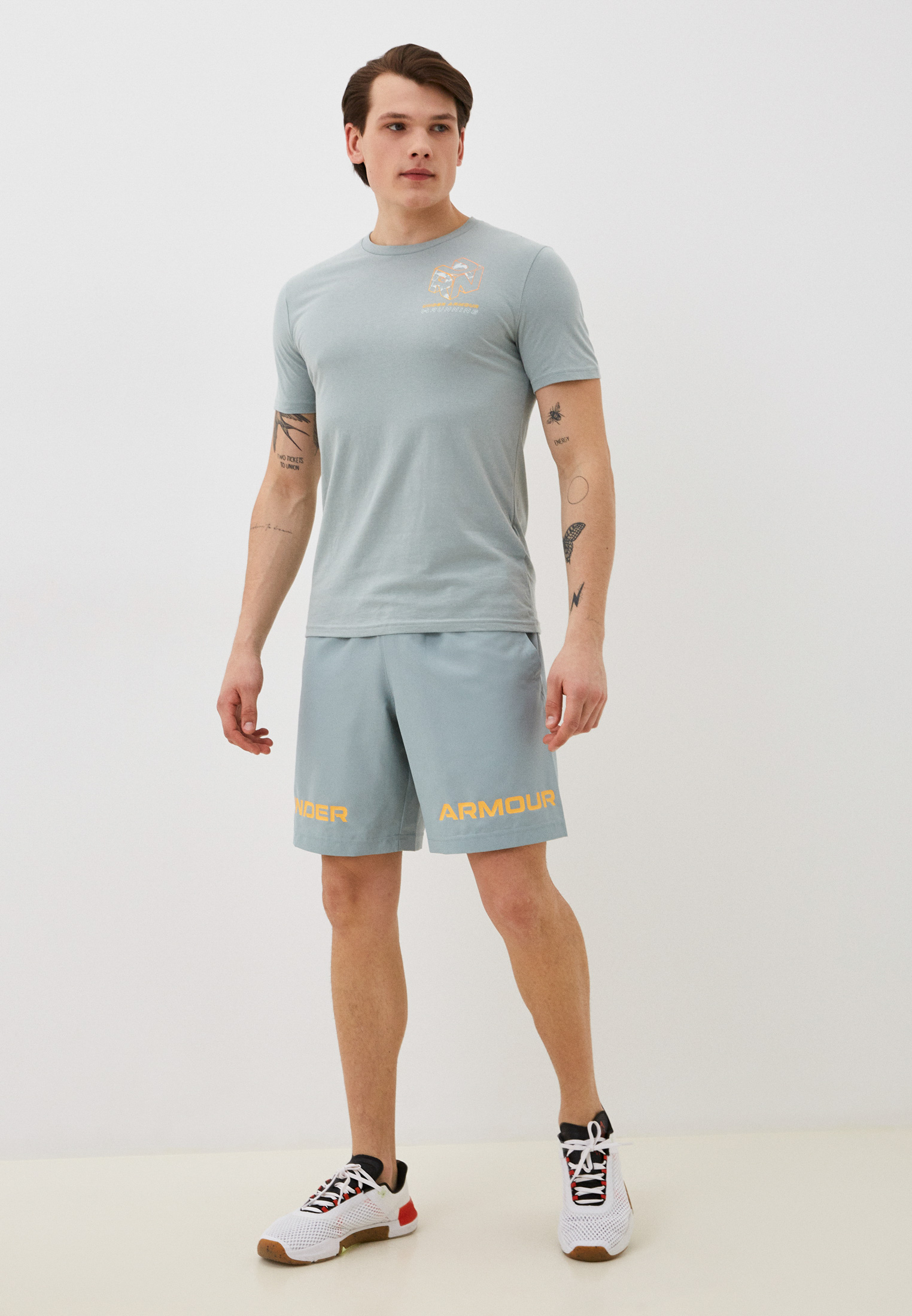 Шорты under Armour желтые
