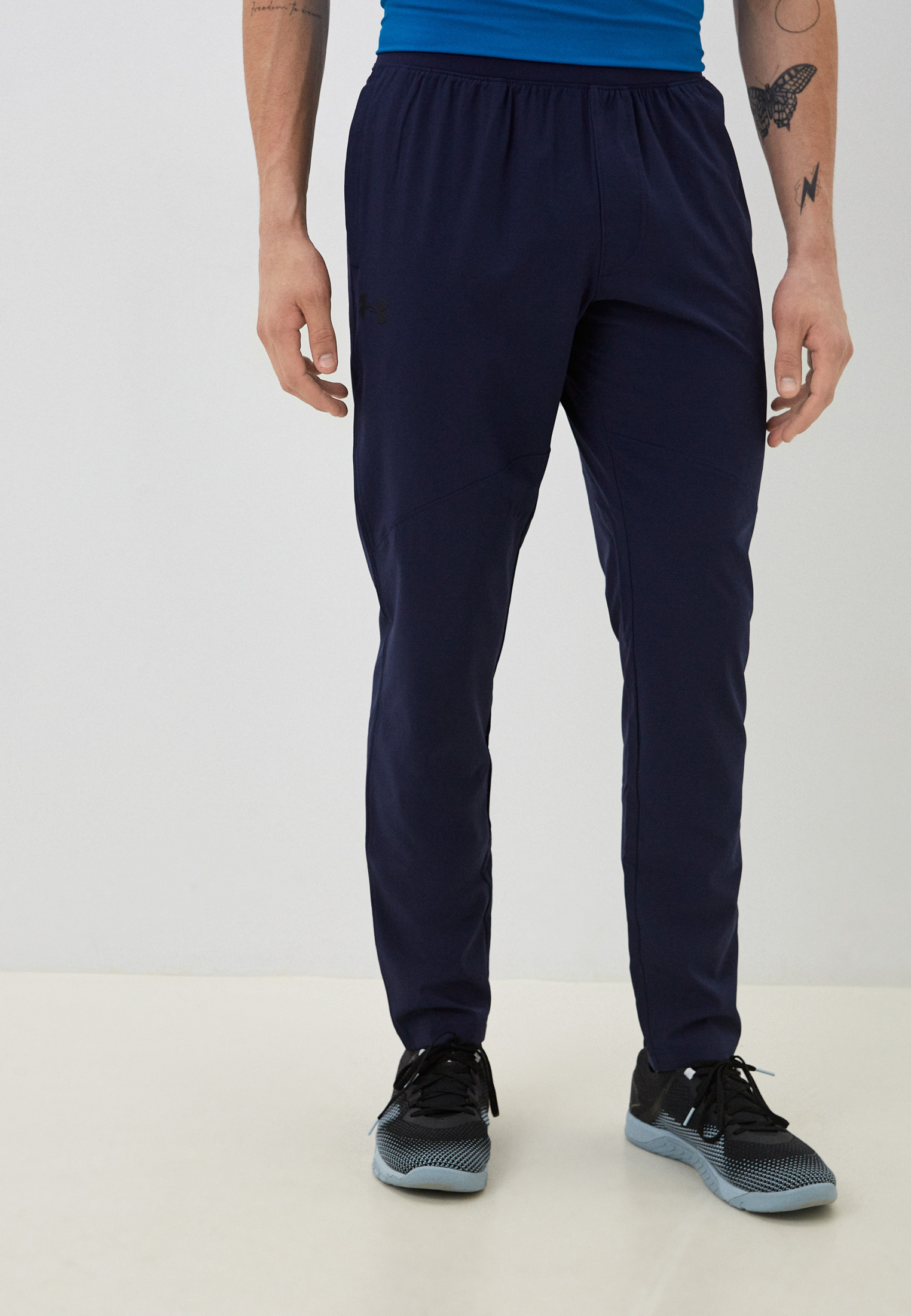 Брюки спортивные Under Armour UA STRETCH WOVEN PANT, цвет: синий ...
