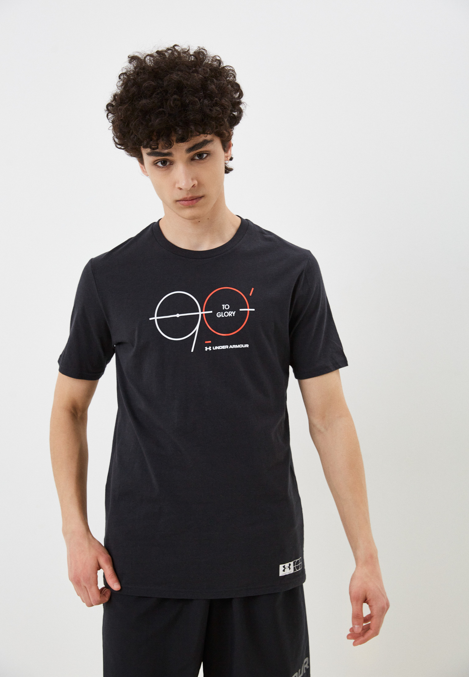 Футболка Under Armour UA 90 TO GLORY GF SS, цвет черный, RTLACO076801