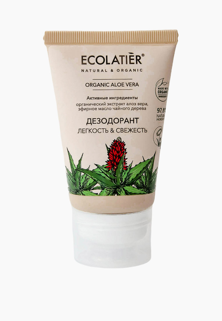 Дезодорант-крем Ecolatier с глубоко увлажняющим действием, цвет ...