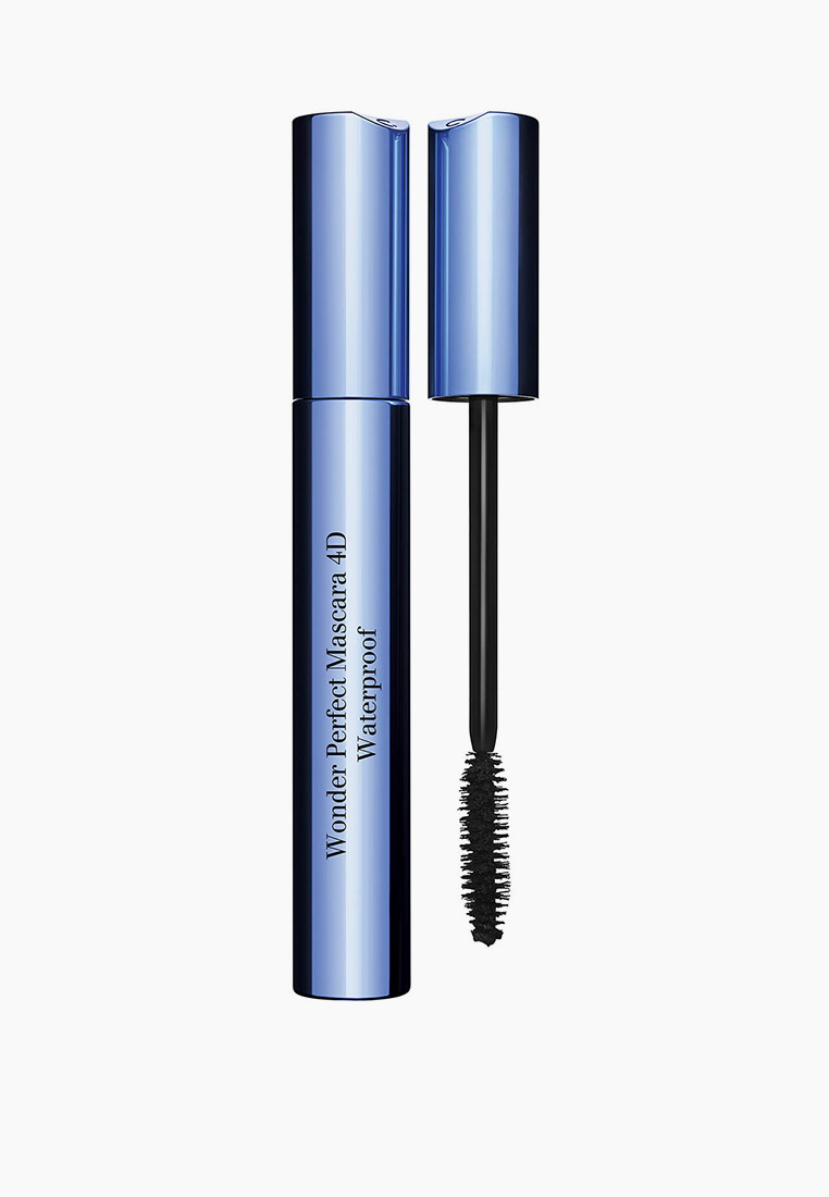 Тушь для ресниц Clarins водостойкая, с эффектом 4D, цвет: черный ...