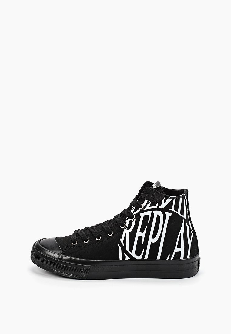 Кеды Replay, цвет: черный, RTLACP177901 — купить в интернет-магазине Lamoda