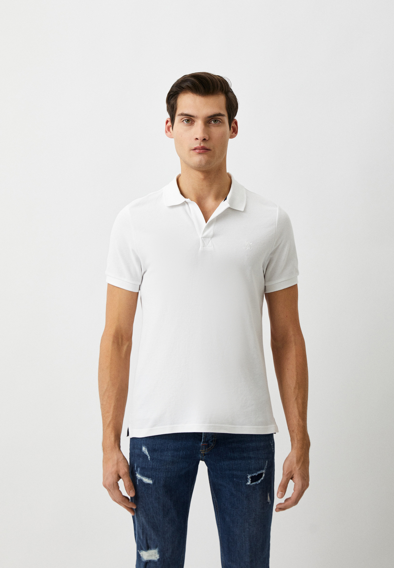 Поло Vilebrequin, цвет: белый, RTLACP964401 — купить в интернет ...