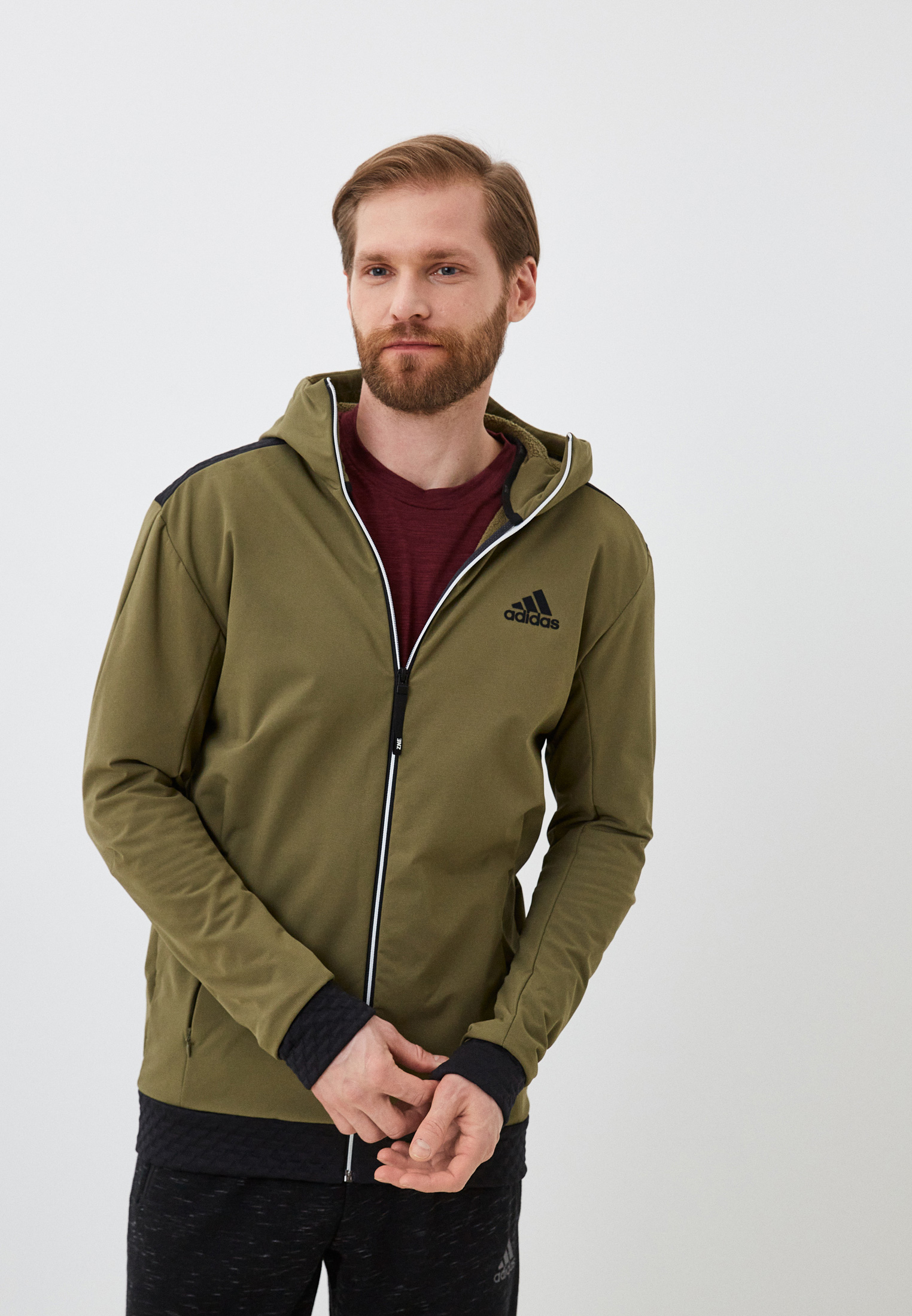 Куртка adidas M ZNE WV COLDFZ, цвет: хаки, RTLACP994001 — купить в ...
