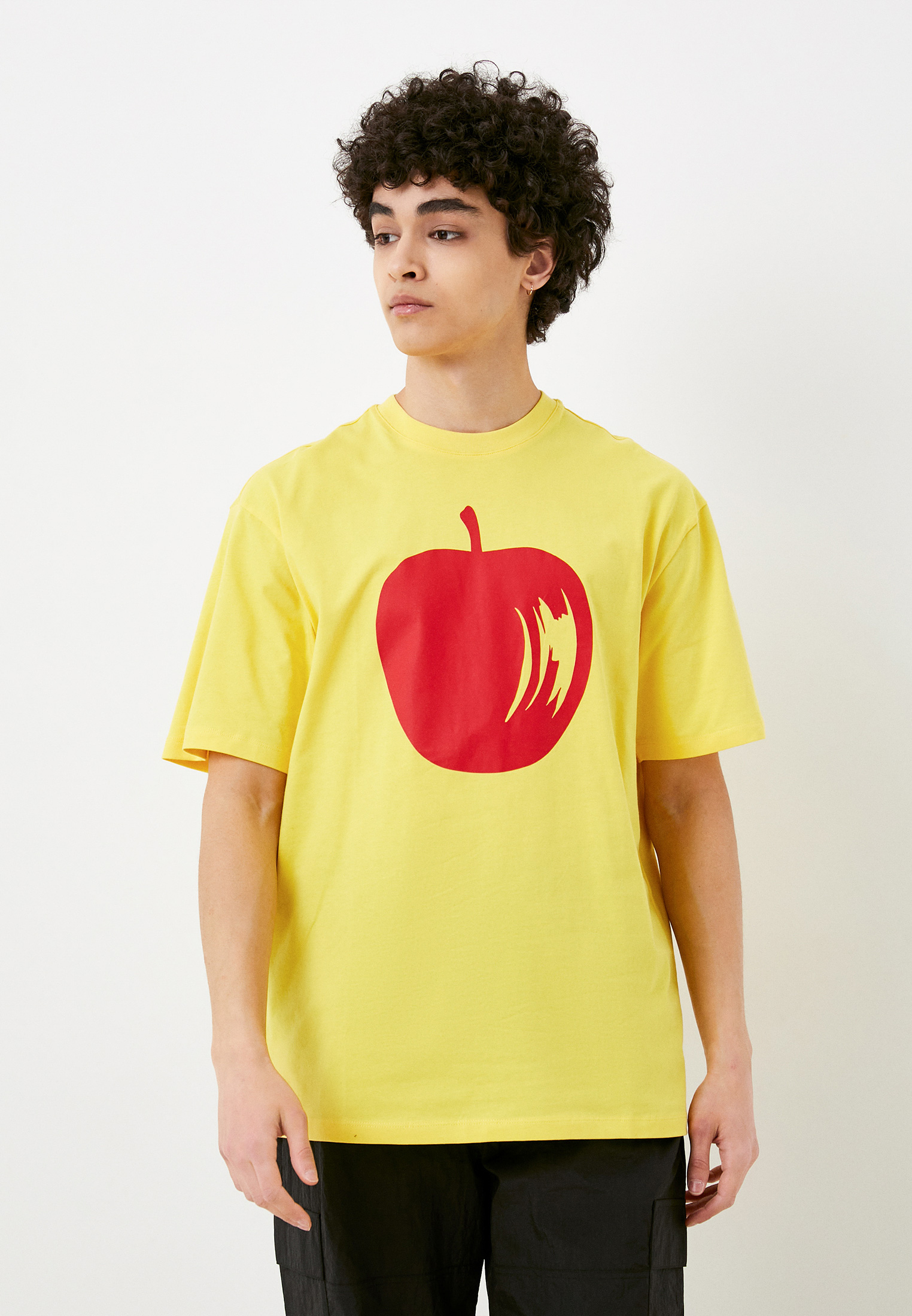 Футболка United Colors of Benetton, цвет: желтый, RTLACQ284201 — купить ...