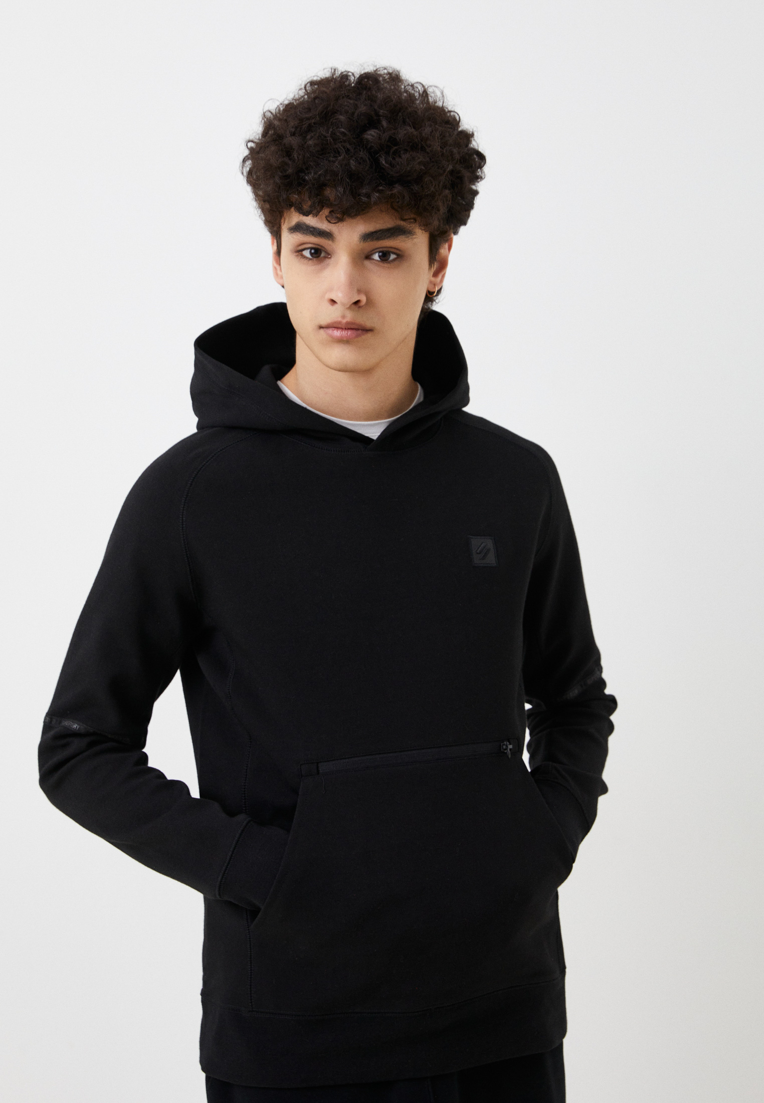 Худи Superdry Худи, цвет: черный, RTLACQ347501 — купить в интернет ...
