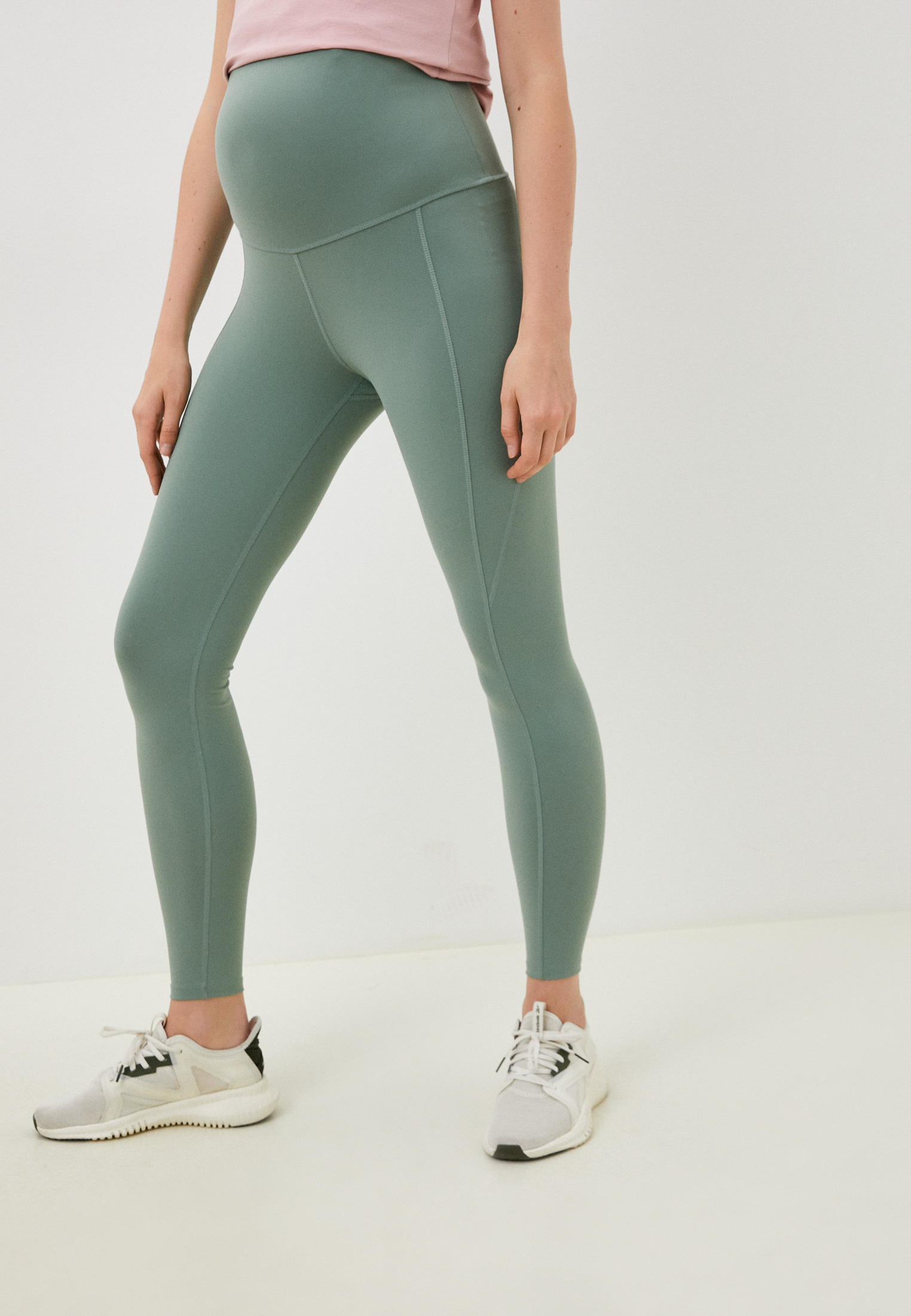 Тайтсы Reebok LUX MATERNITY TIGHT, цвет: зеленый, RTLACQ707501 — купить ...