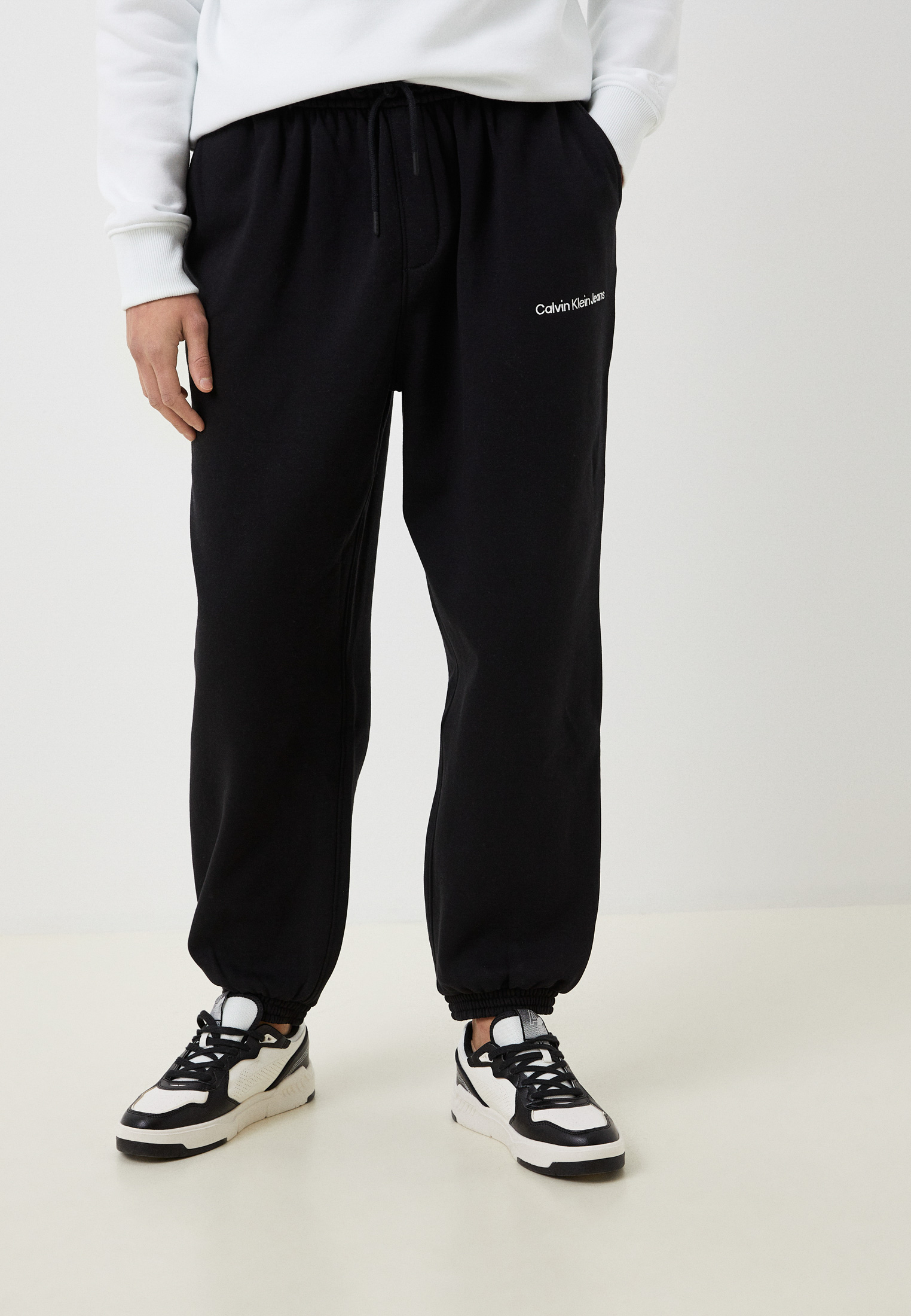 Брюки спортивные Calvin Klein Jeans, цвет: черный, RTLACQ745901 ...