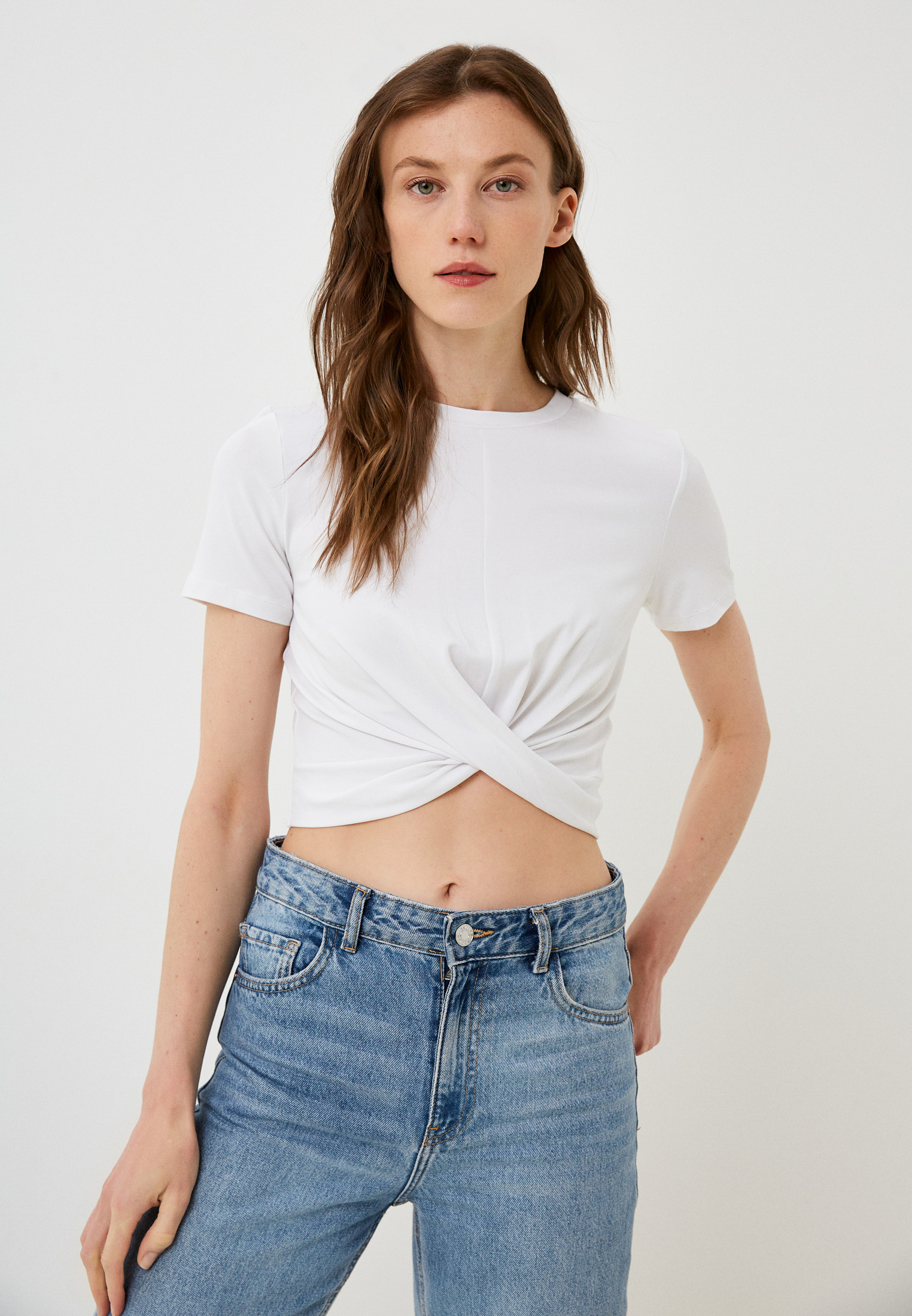 Топ Calvin Klein Jeans, цвет: белый, RTLACQ746901 — купить в интернет ...