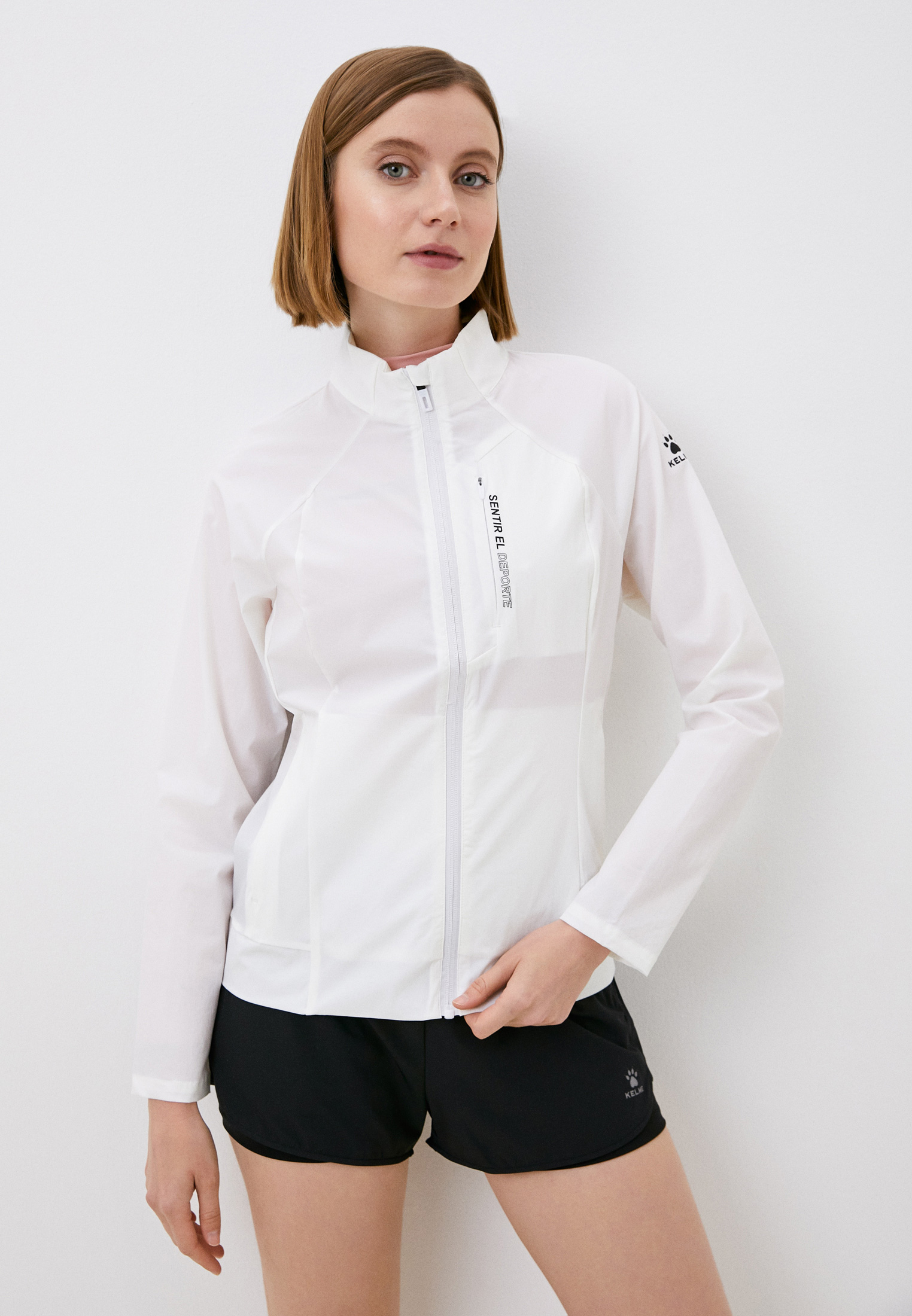 Ветровка Kelme Женская тканая куртка, цвет: белый, RTLACQ850601 ...