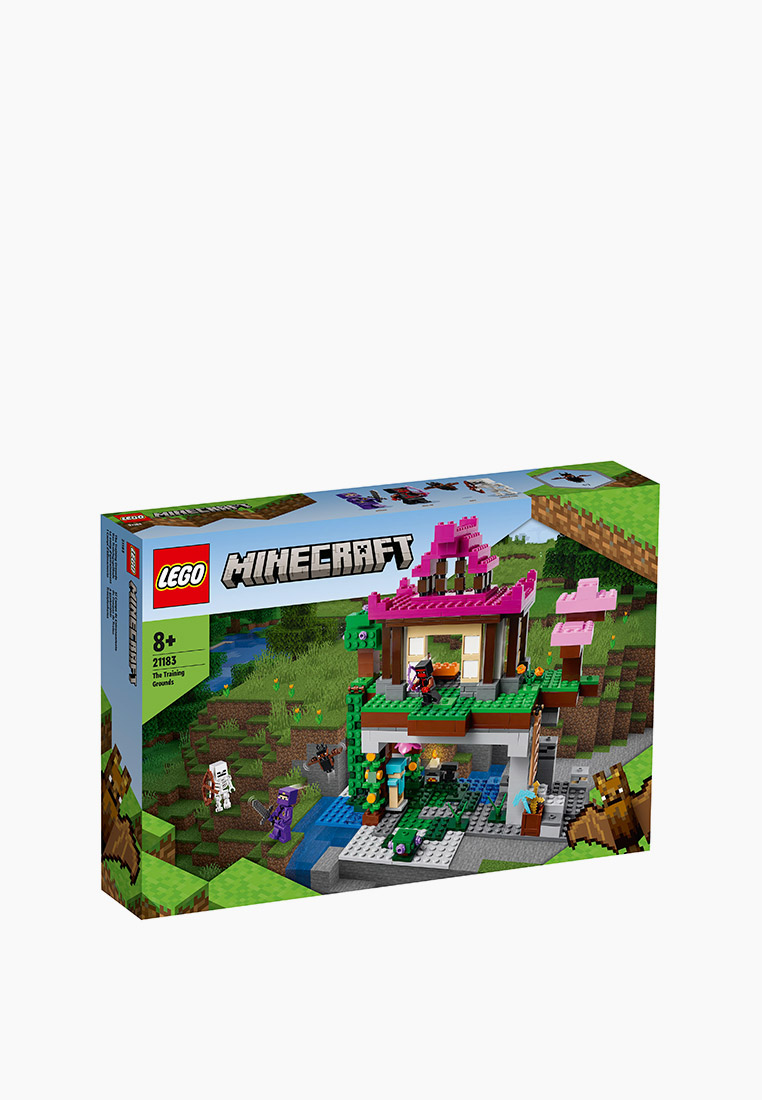 Конструктор Minecraft LEGO "Площадка для тренировок", цвет: мультиколор ...