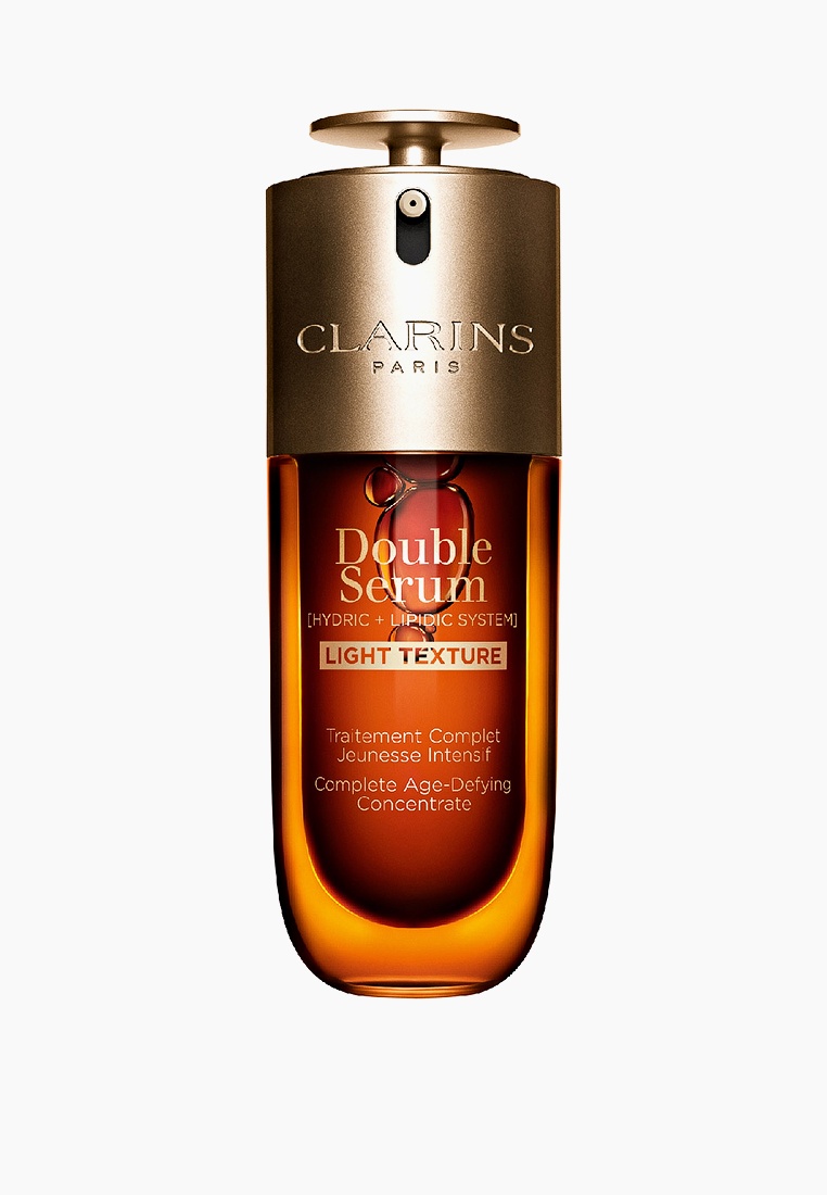 ClarinsСывороткадлялицакомплекснаяомолаживающая,двойная,cлегкойтекстурой