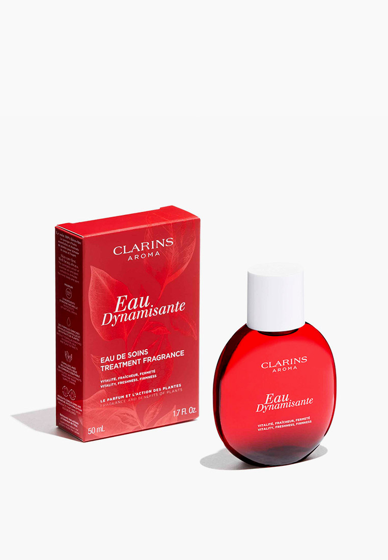 Спрей для тела парфюмированный Clarins тонизирующий, цвет: прозрачный ...