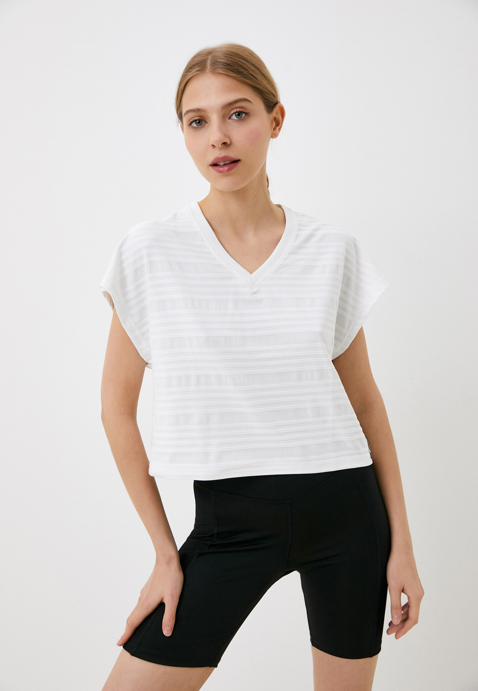 Футболка спортивная Reebok PERFORATED TEE, цвет: белый, RTLACR204601 ...