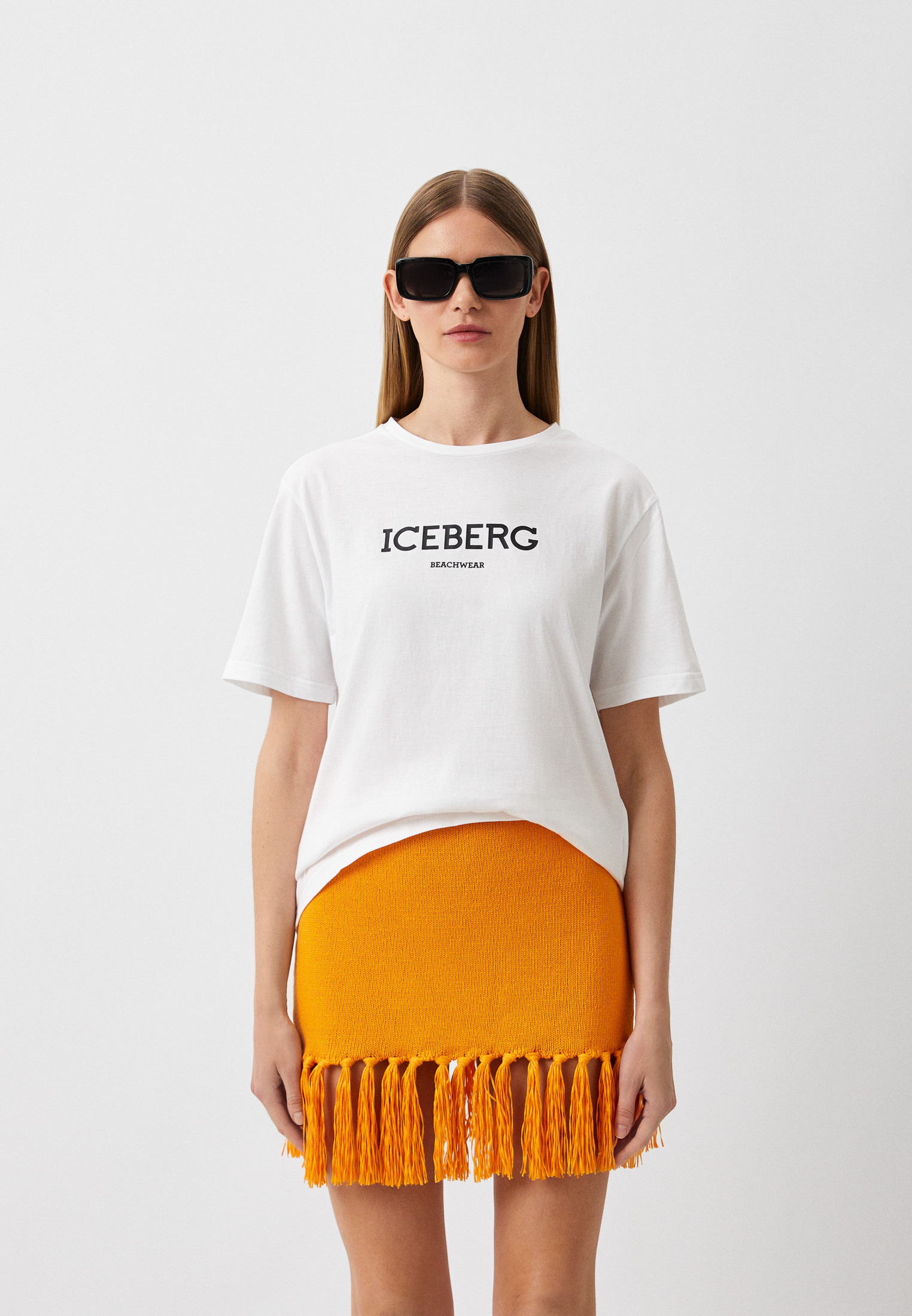 Футболка Iceberg, цвет: белый, RTLACR556301 — купить в интернет ...