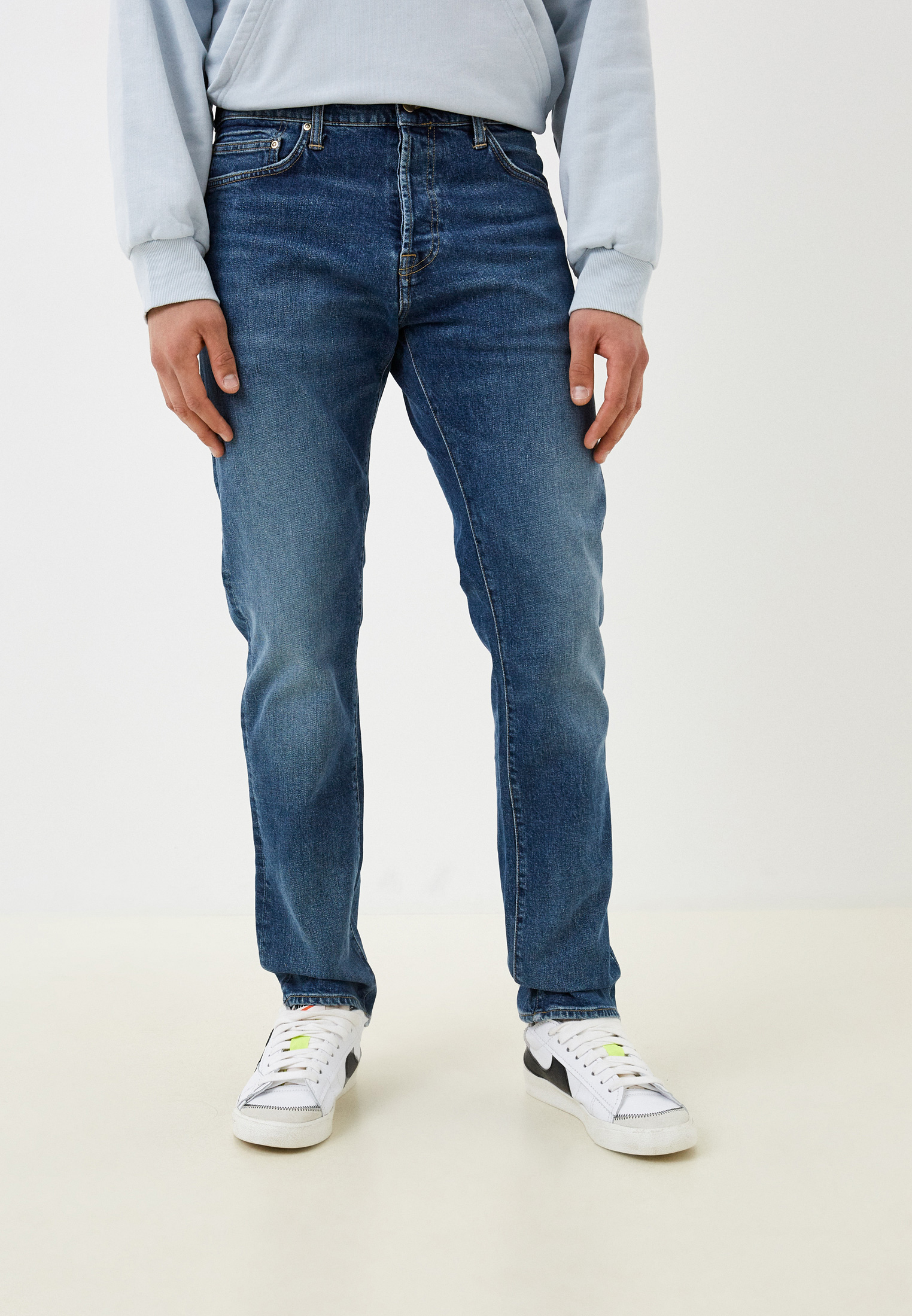 Джинсы Carhartt WIP Klondike, цвет: синий, RTLACR683801 — купить в ...