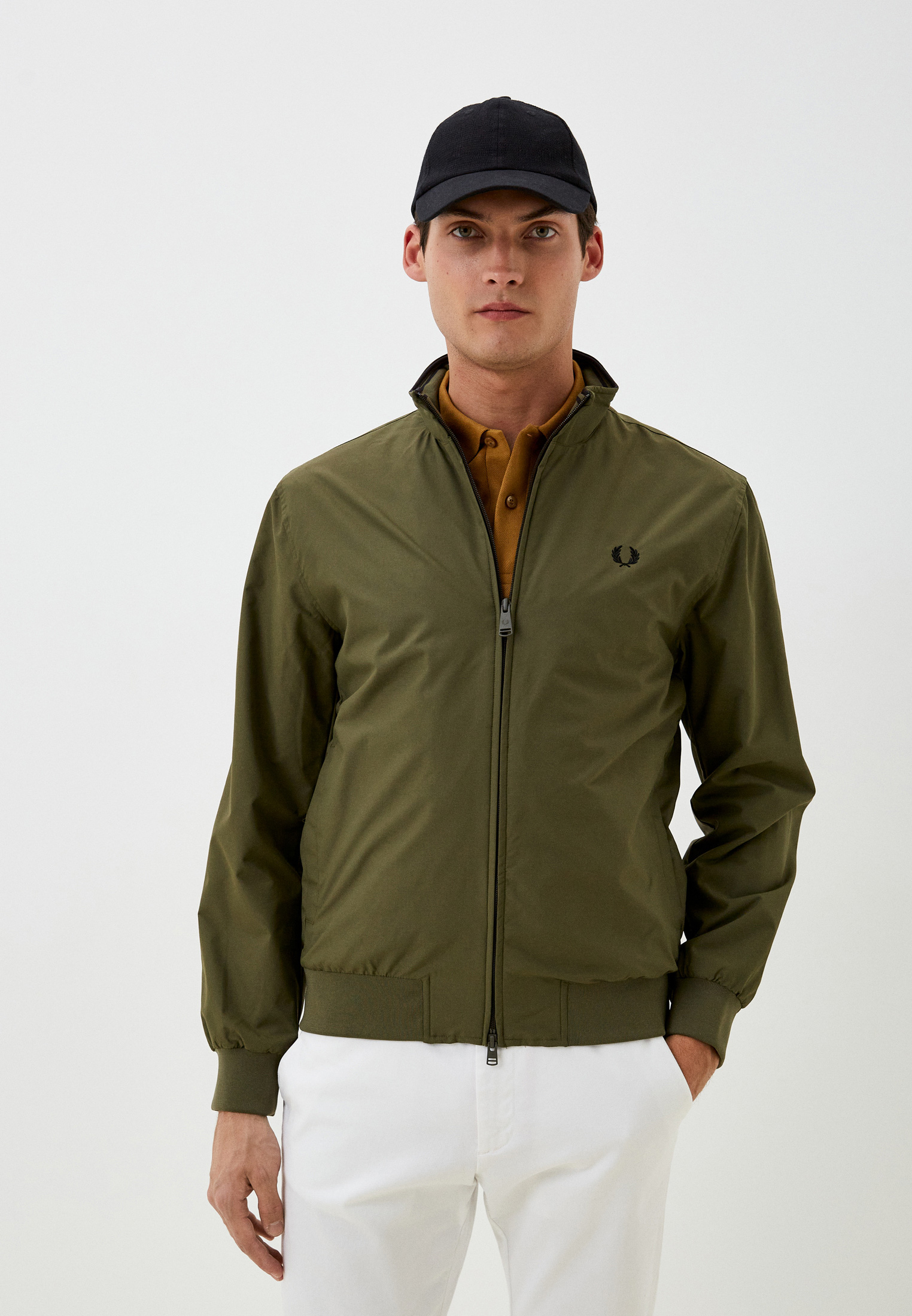 Ветровка Fred Perry, цвет: хаки, RTLACR701801 — купить в интернет ...