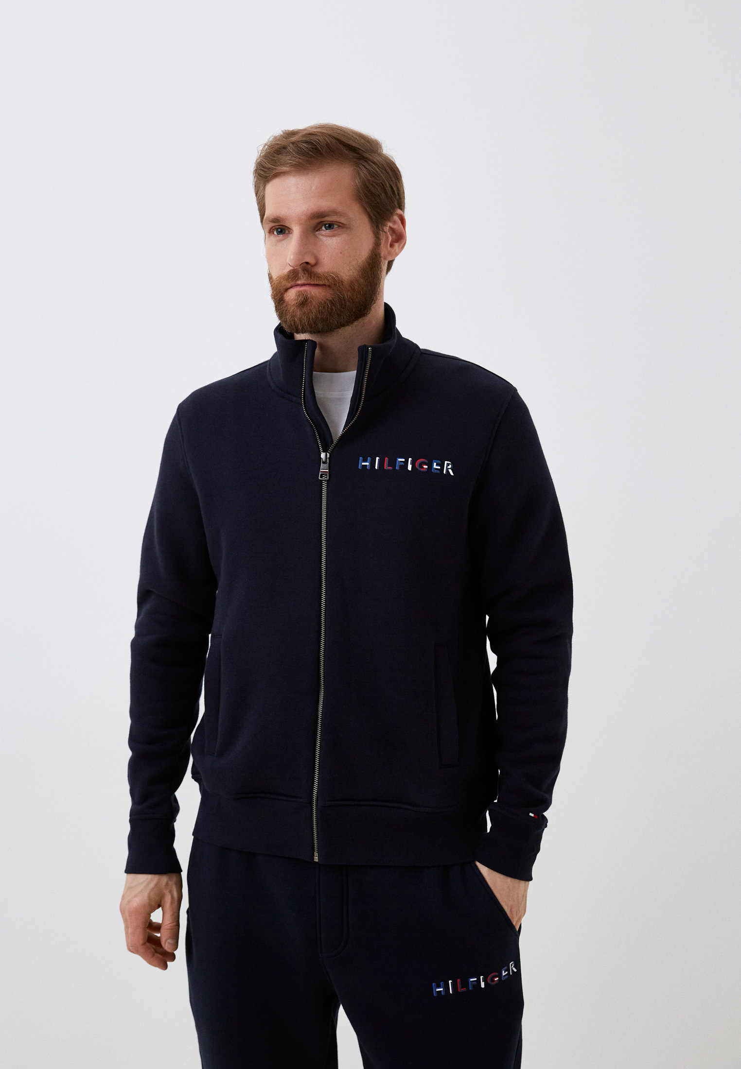 Олимпийка Tommy Hilfiger, цвет: синий, RTLACR779701 — купить в интернет ...