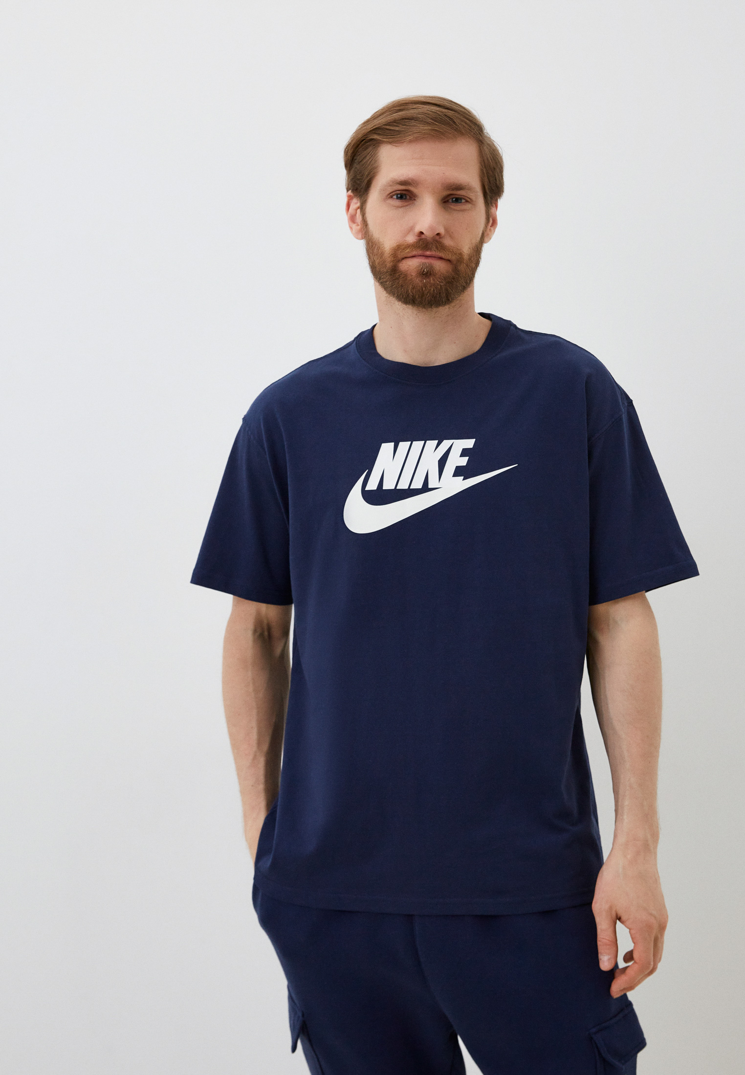 Футболка Nike Nike Sportswear Men s Max90 T-, цвет: синий, RTLACR856901 ...