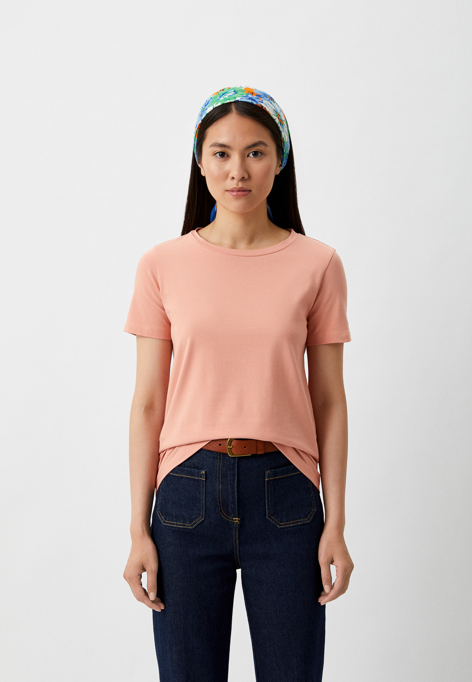 Футболка Weekend Max Mara MULTIB, цвет: коралловый, RTLACR885201 ...