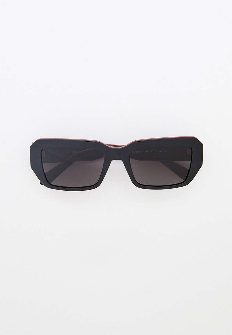 Очки солнцезащитные Calvin Klein Jeans CKJ23602S 001, цвет: черный ...